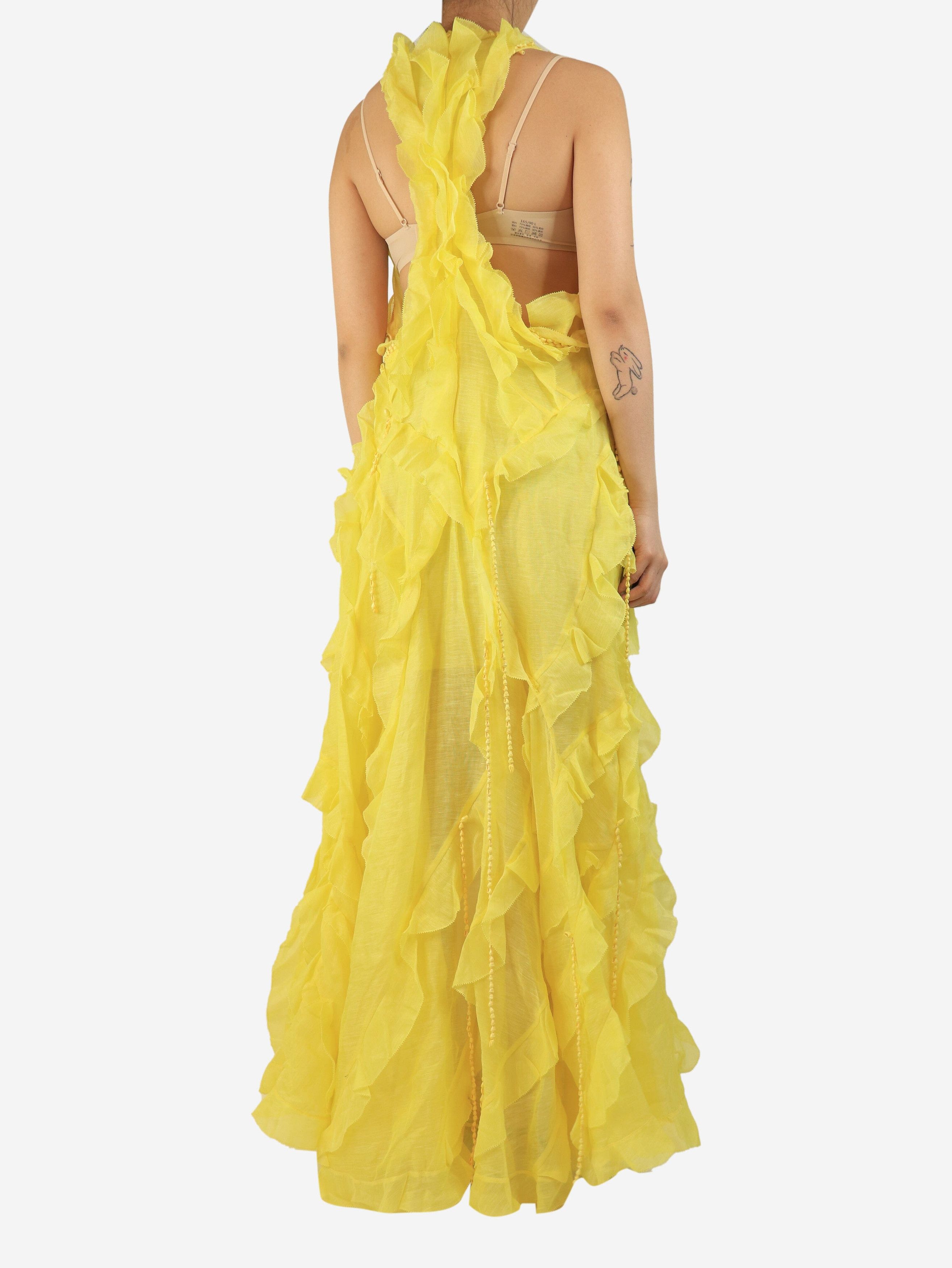 Other Lemon Wonderland ruffle gown - UK 16 Size XL / US 12-14 / IT 48-50 - 2 Thumbnail