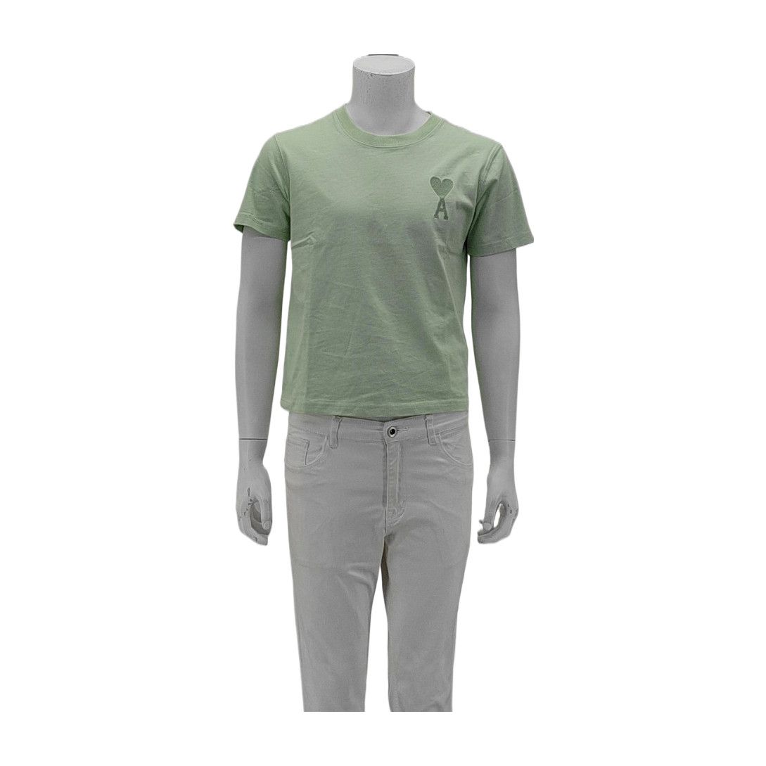 AMI AMI Green Ami de Coeur T-Shirt XS Size US XS / EU 42 / 0 - 2 Thumbnail