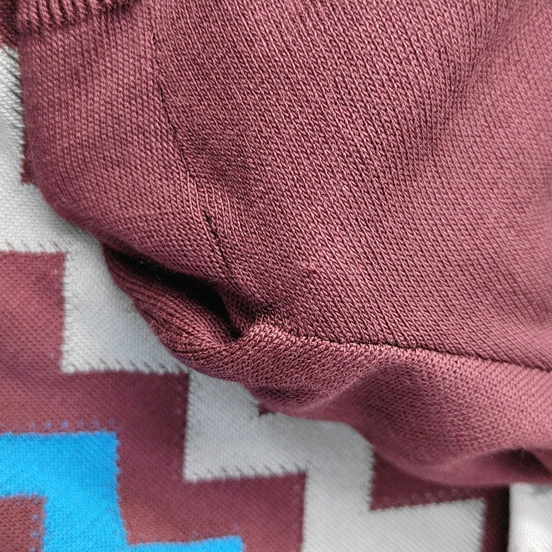 Prada Prada Zig-Zag Pattern Silk Polo EU 48 Size US M / EU 48-50 / 2 - 6 Thumbnail
