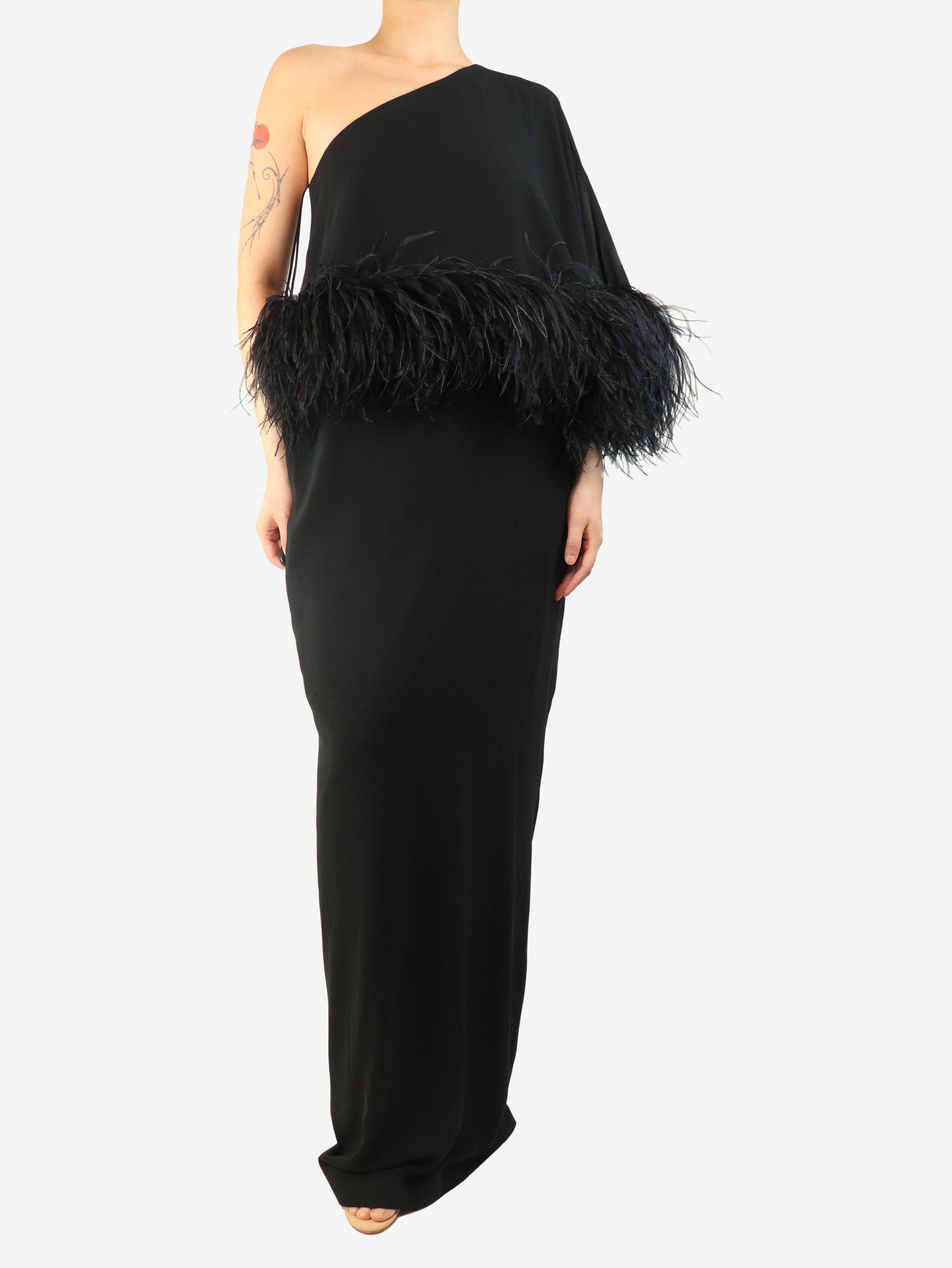 Other Black Alder one-shoulder gown - UK 10 Size ONE SIZE - 3 Thumbnail