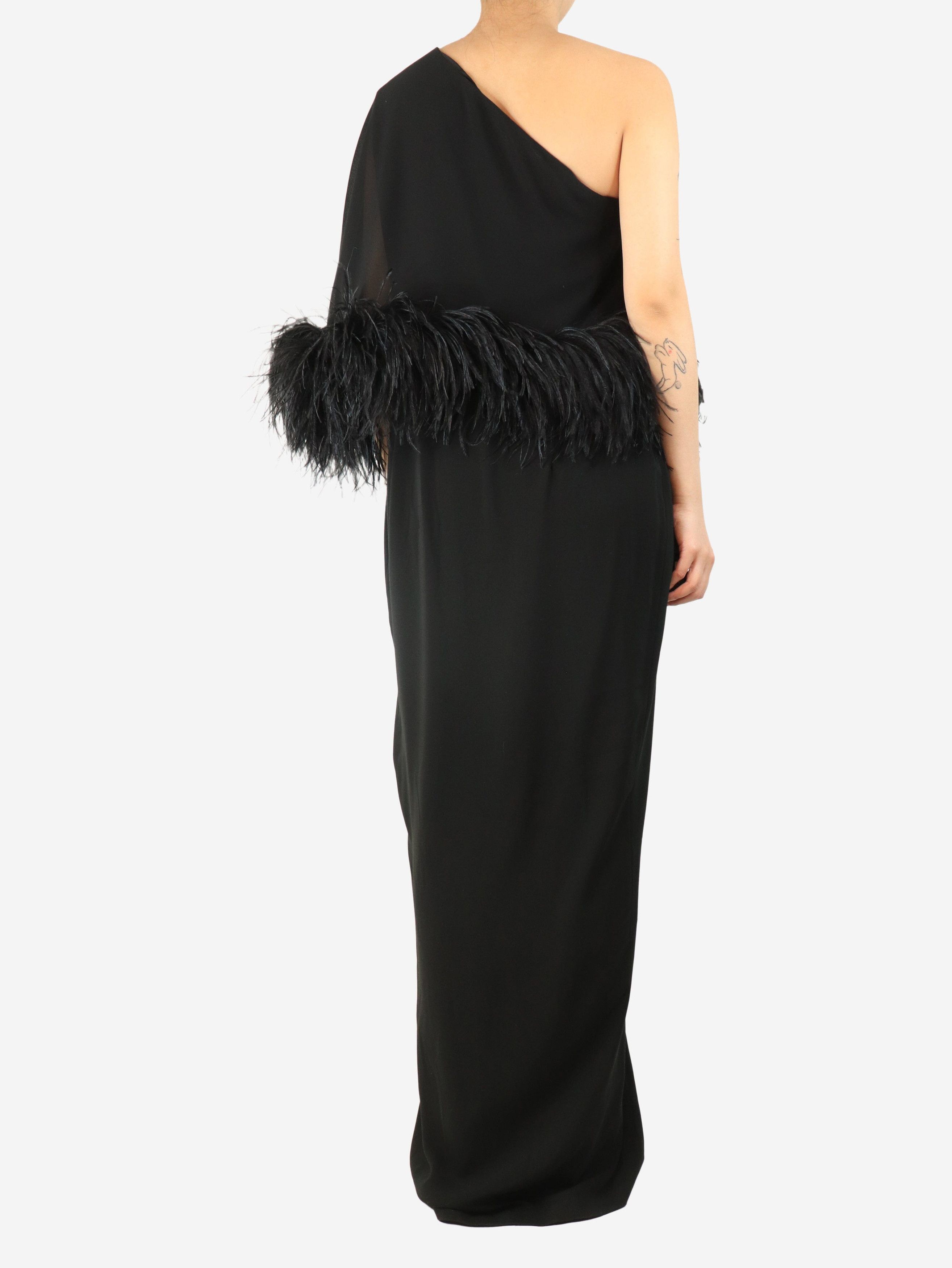 Other Black Alder one-shoulder gown - UK 10 Size ONE SIZE - 2 Thumbnail
