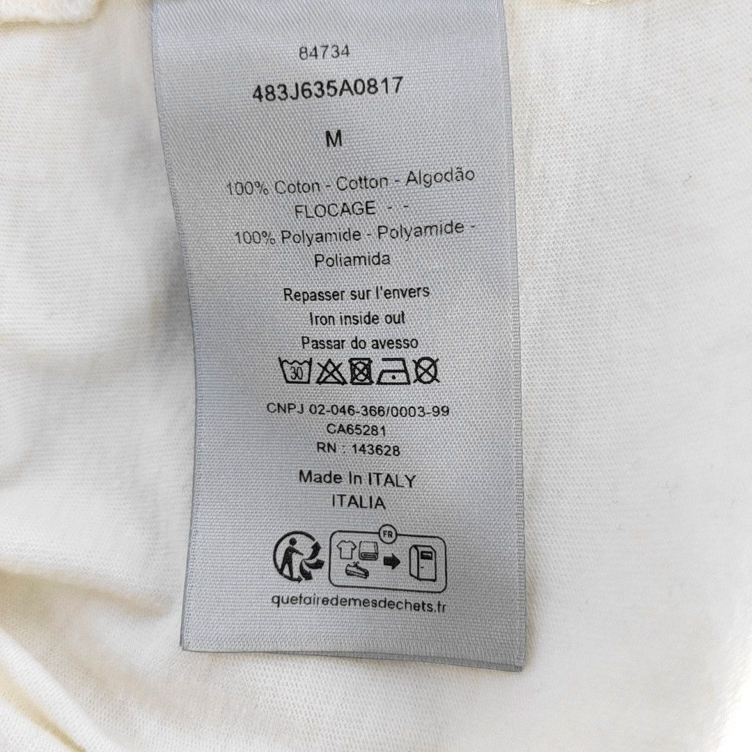 Dior Dior Homme 1947 Graphic Cotton T-Shirt M Size US M / EU 48-50 / 2 - 5 Thumbnail