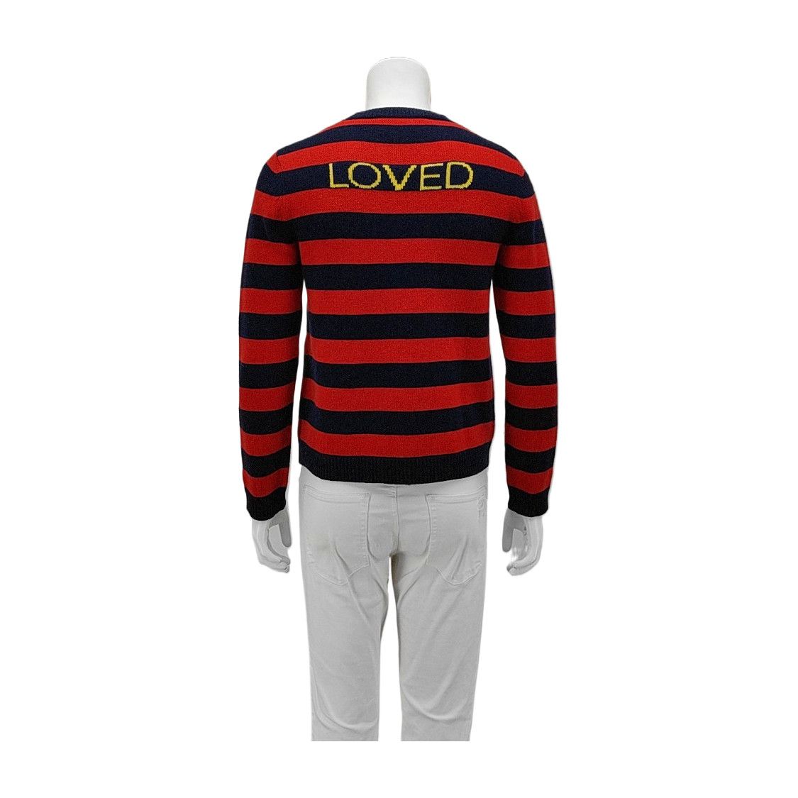 Gucci Gucci Bee Embroidery Striped Wool Sweater S Size US S / EU 44-46 / 1 - 3 Thumbnail