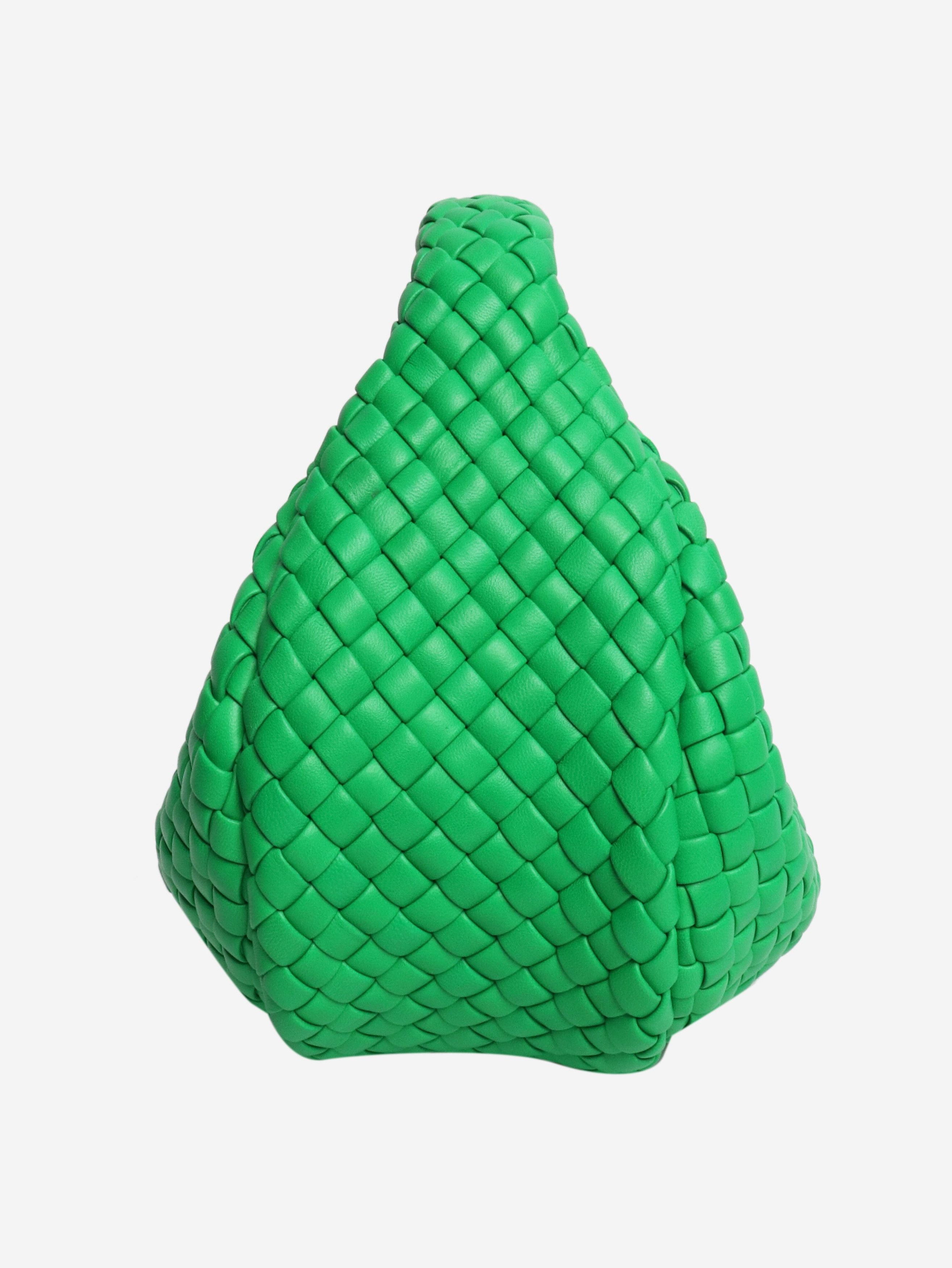 Bottega Veneta Green padded jodie intecciato top handle bag Size ONE SIZE - 2 Thumbnail