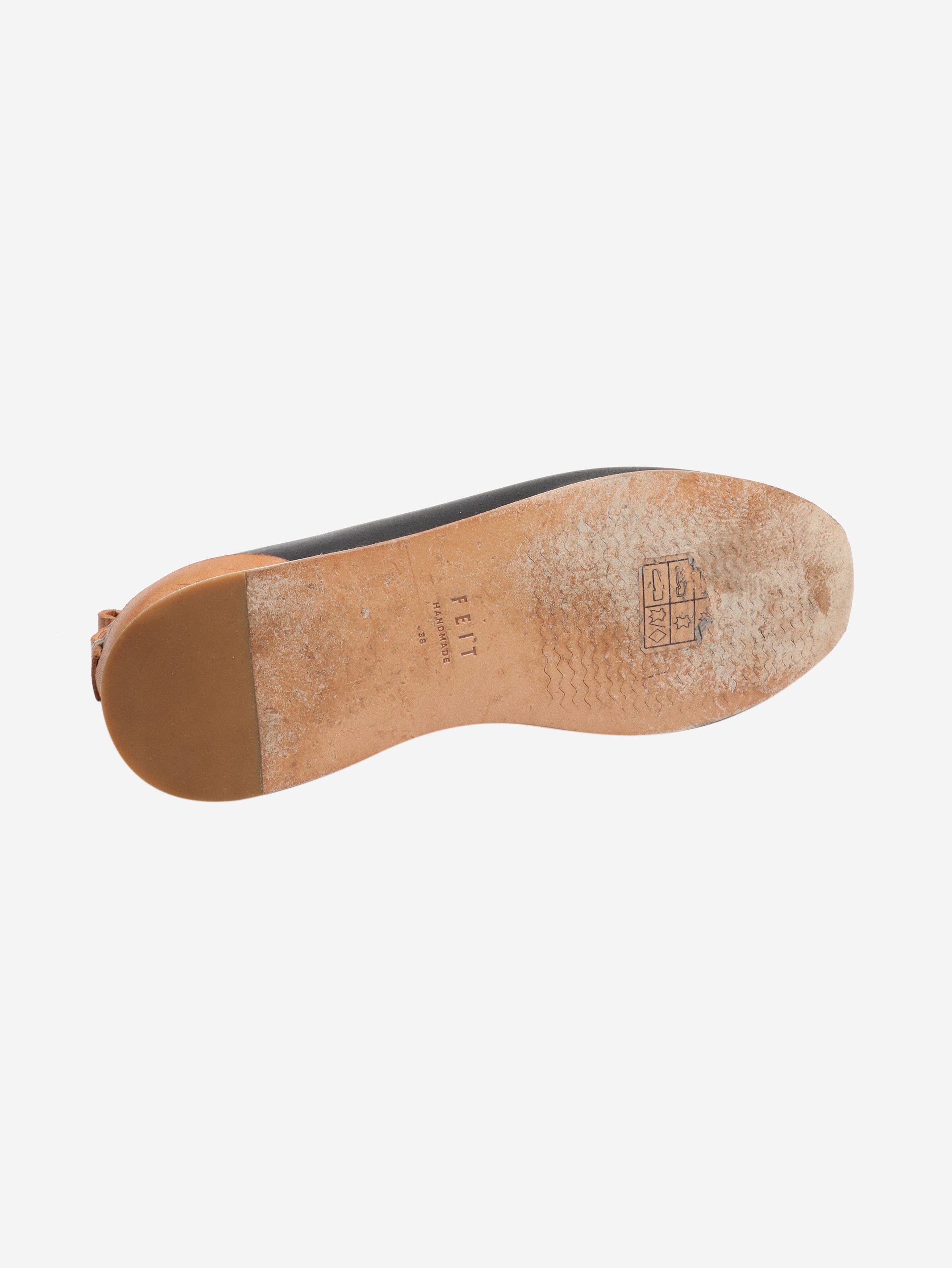 Other Black Handsewn slip-on shoes - EU 38 Size ONE SIZE - 4 Thumbnail