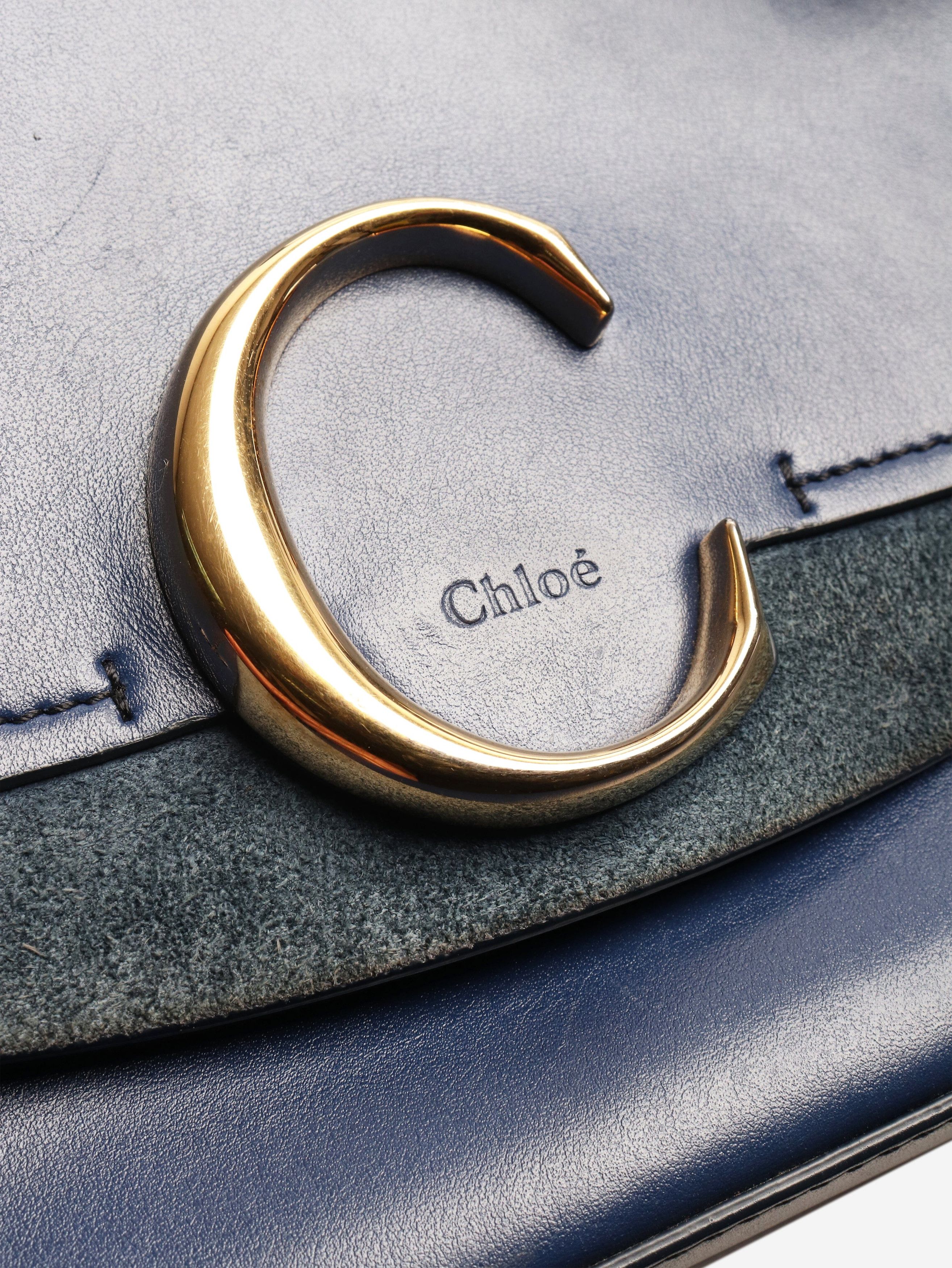Chloe Blue C crossbody bag Size ONE SIZE - 5 Thumbnail