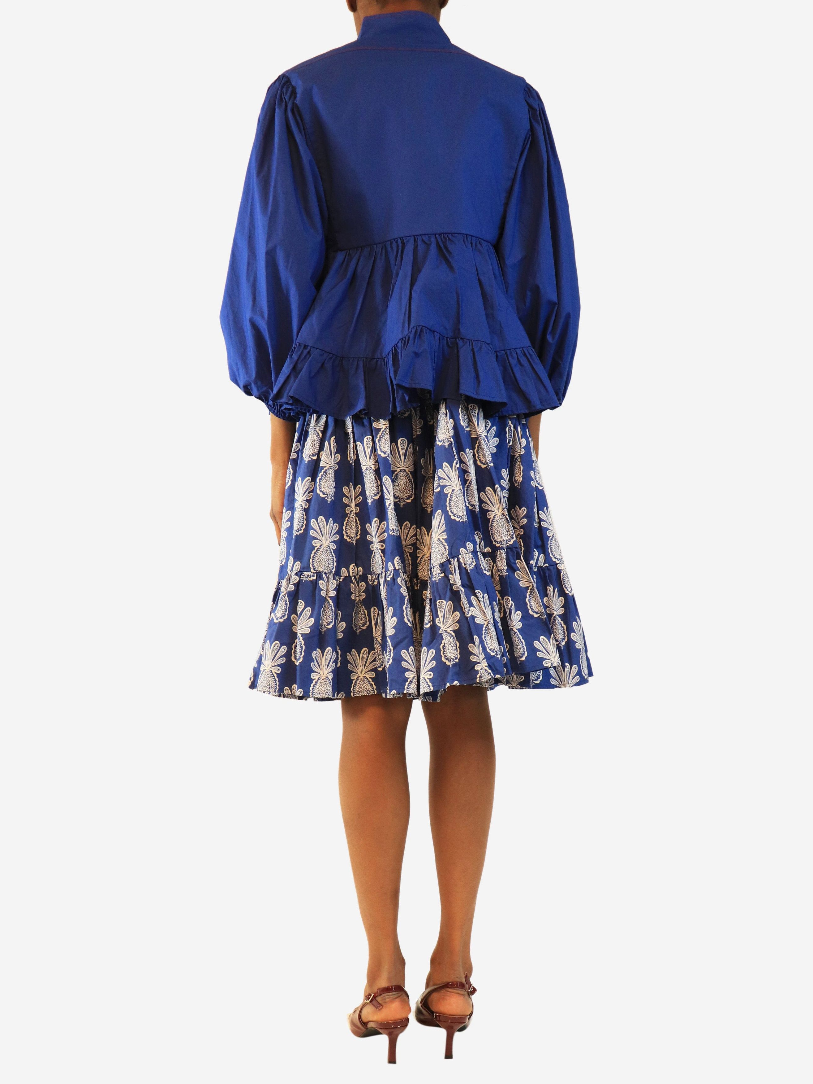 Other Blue cotton poplin top & skirt set - XS Size XS / US 0-2 / IT 36-38 - 3 Thumbnail