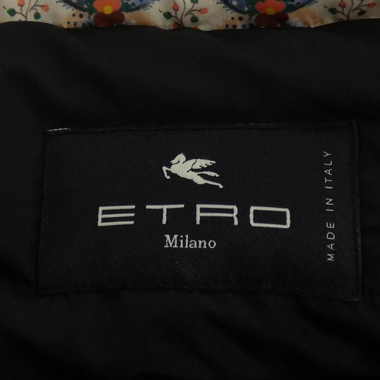 Etro Etro Etro Down Jacket Textile Outerwear 232-11456-5047 DUTY FREE for USA Size ONE SIZE - 4 Thumbnail