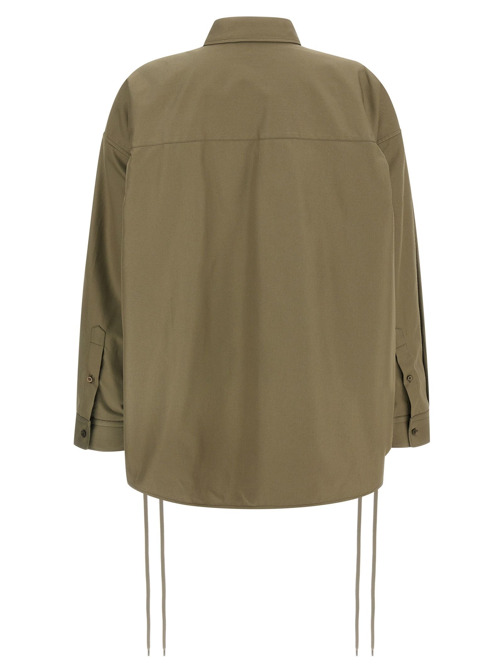 Balenciaga 'Lace-Up' Shirt Size XS / US 0-2 / IT 36-38 - 2 Thumbnail