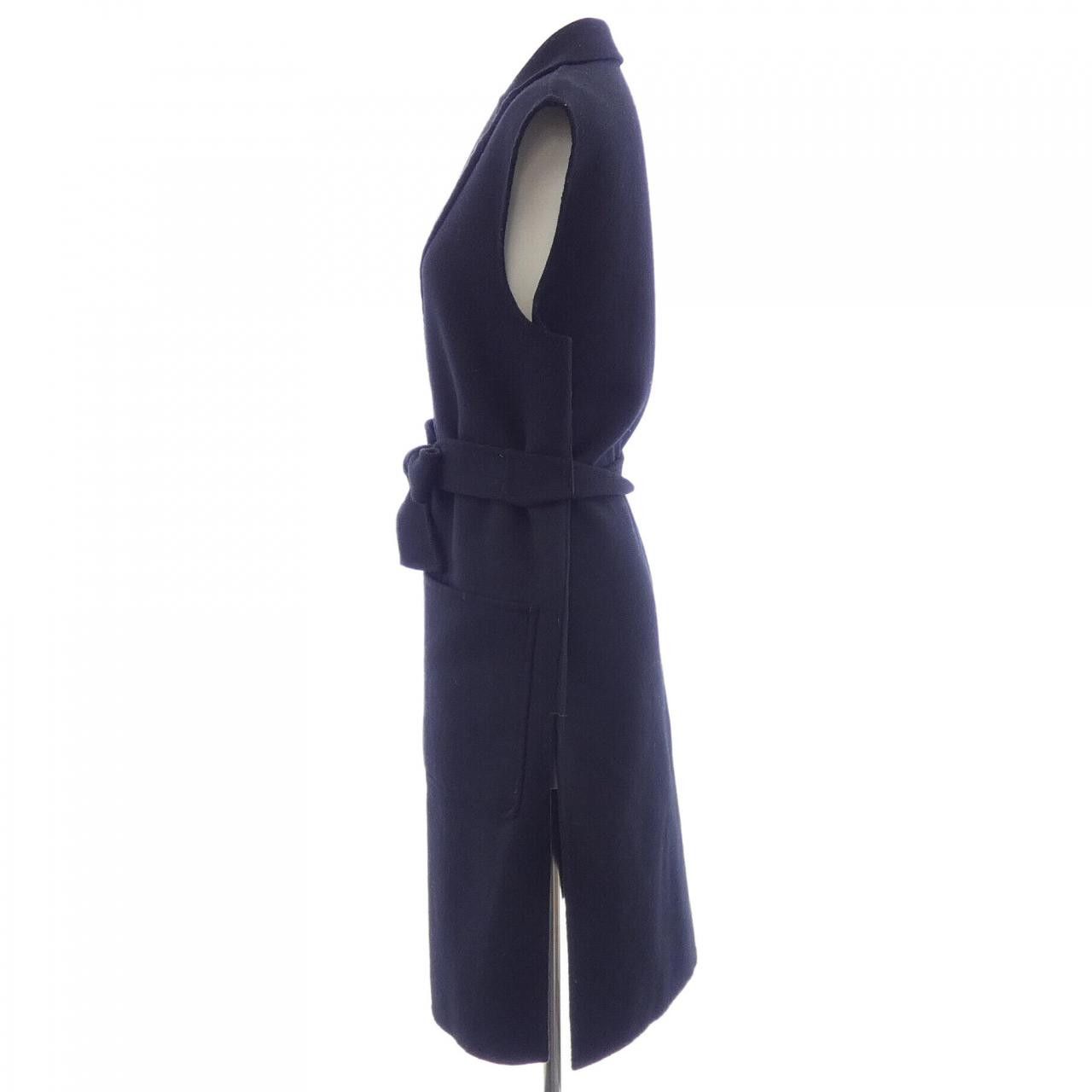 Max Mara Max Mara Max Mara Weekend Wool Blend Long Vest Textile Outerwear 527101976 DUTY FREE for USA Size ONE SIZE - 6 Thumbnail