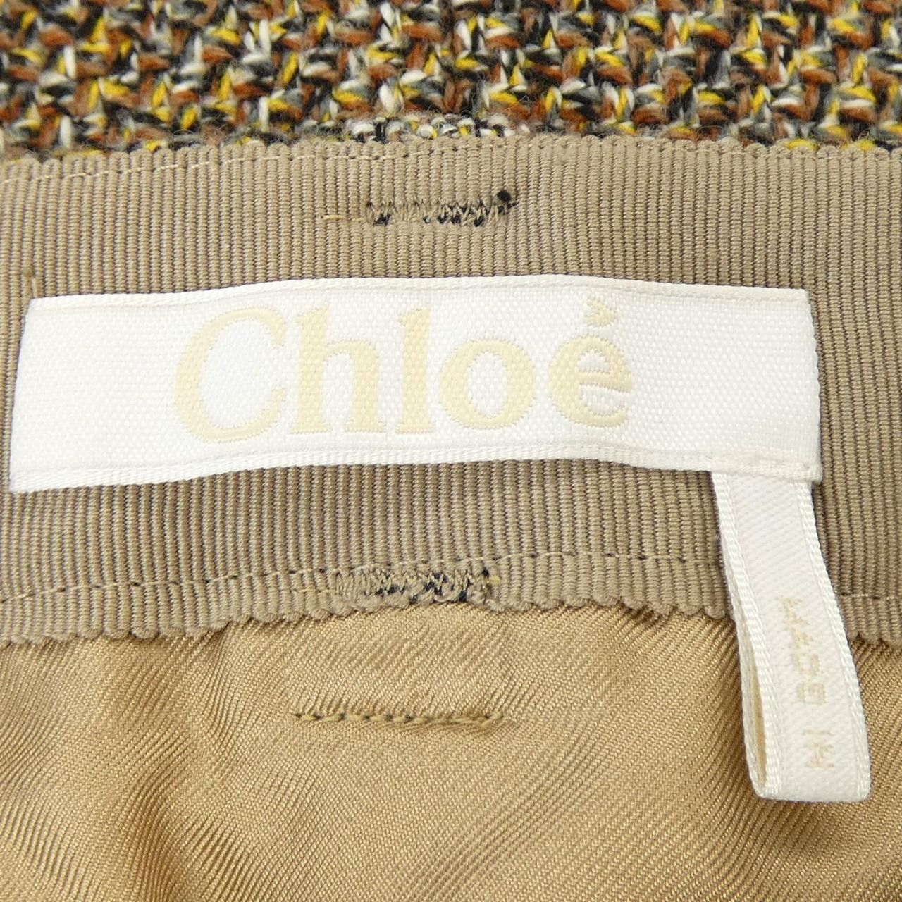 Chloe Chloe Chloe Skirt Textile Skirts CHC24SJU08777ZA38 DUTY FREE for USA Size ONE SIZE - 4 Thumbnail