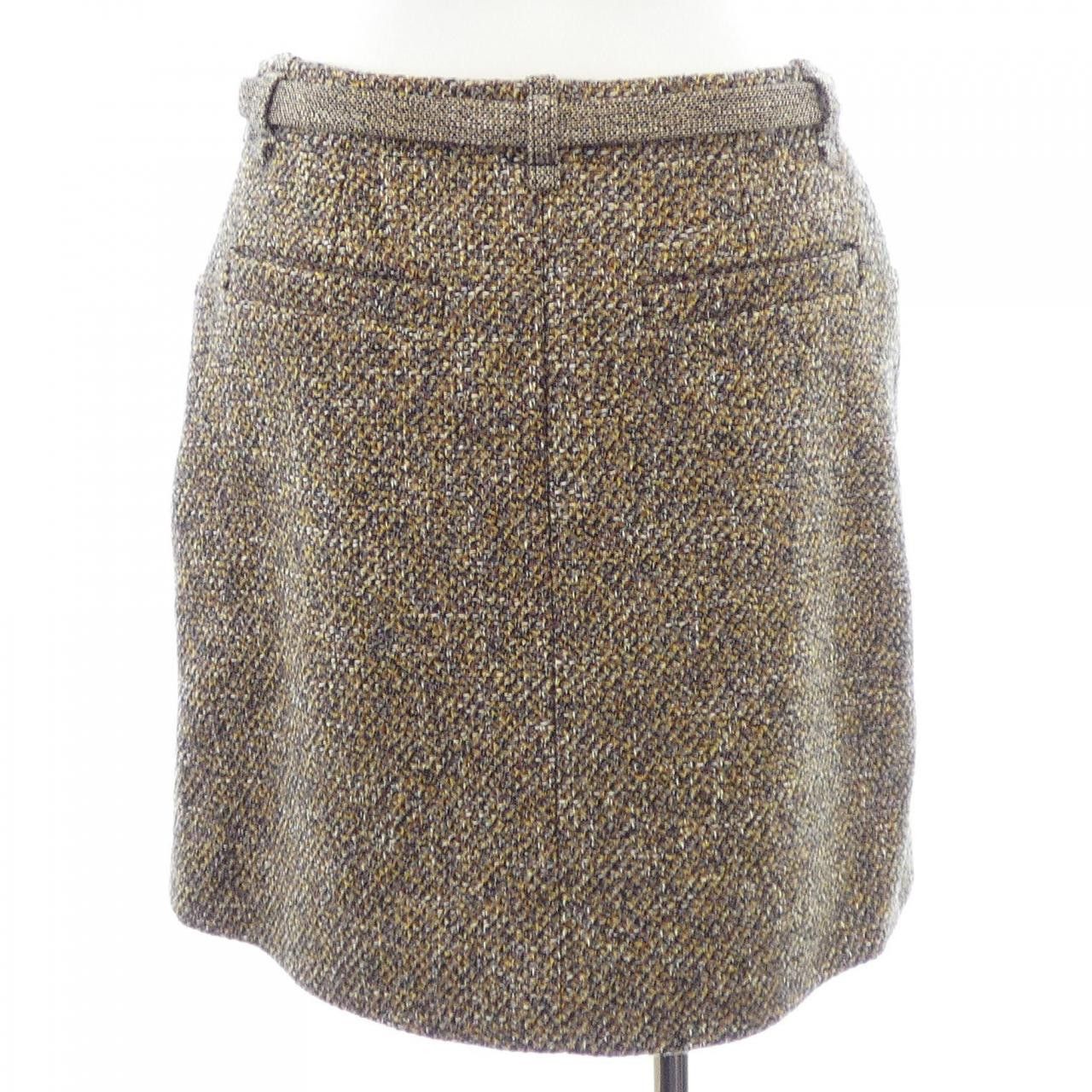 Chloe Chloe Chloe Skirt Textile Skirts CHC24SJU08777ZA38 DUTY FREE for USA Size ONE SIZE - 2 Thumbnail