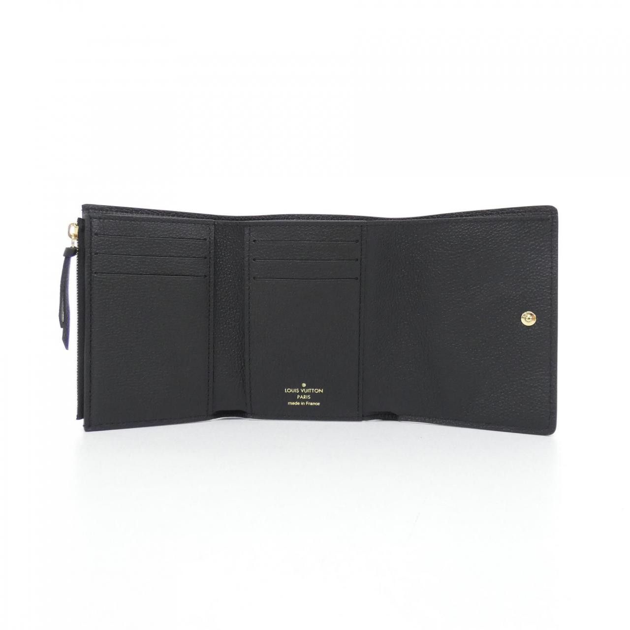 Louis Vuitton Louis Vuitton Louis Vuitton Monogram Empreinte Portefeuille Victorine Wallet Leather Short Wallet M82840 DUTY FREE for USA Size ONE SIZE - 3 Thumbnail