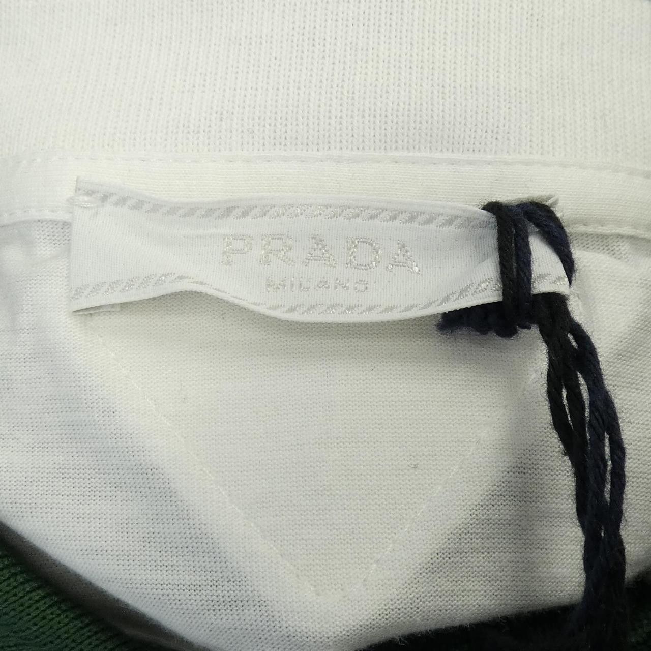 Prada Prada Prada Cotton Polo Shirt Textile Tops UJL72B SOOO 15DA DUTY FREE for USA Size ONE SIZE - 4 Thumbnail