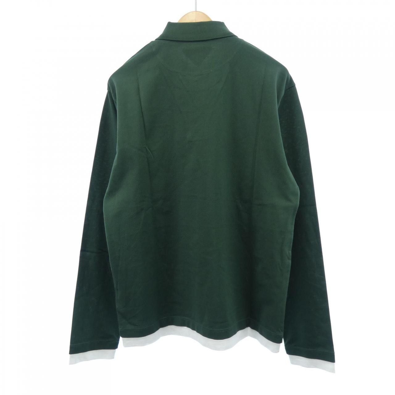 Prada Prada Prada Cotton Polo Shirt Textile Tops UJL72B SOOO 15DA DUTY FREE for USA Size ONE SIZE - 2 Thumbnail