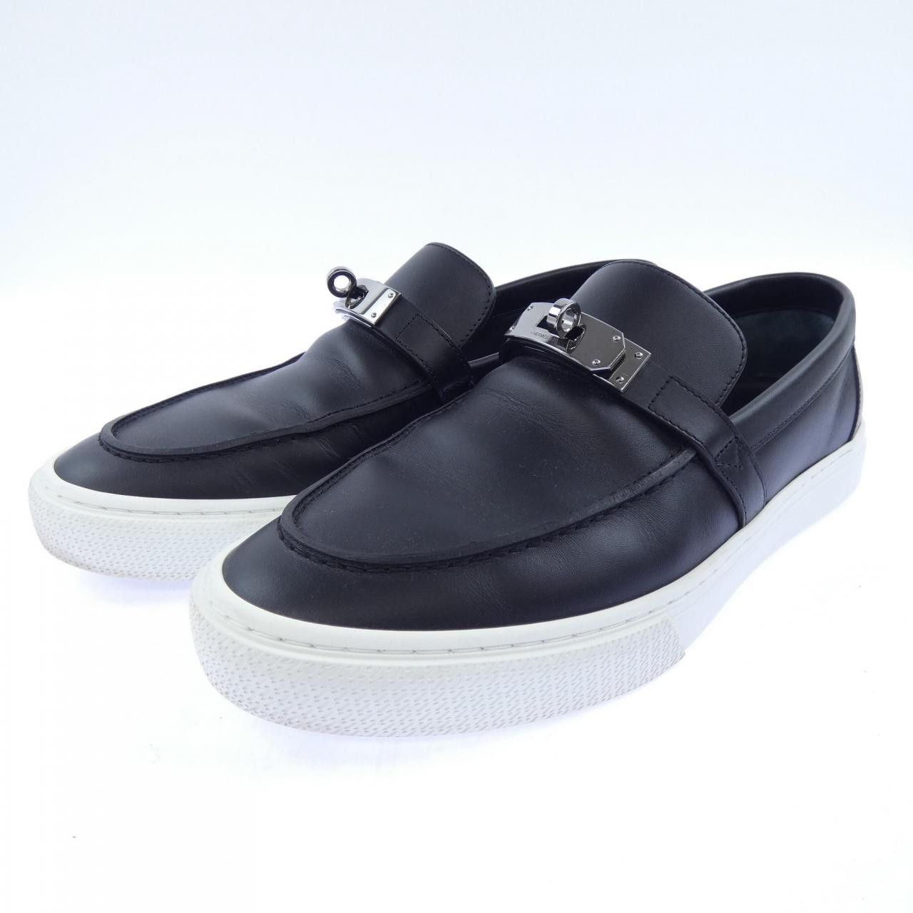 Hermes Hermes Hermes Game Kelly Buckle Leather Loafers Leather Shoes DUTY FREE for USA Size ONE SIZE - 3 Thumbnail