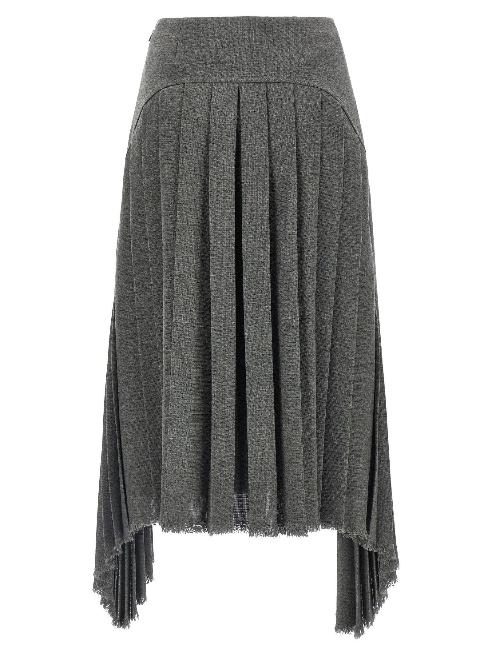 Jil Sander Pleated Skirt Size 27" / US 4 / IT 40 - 2 Thumbnail