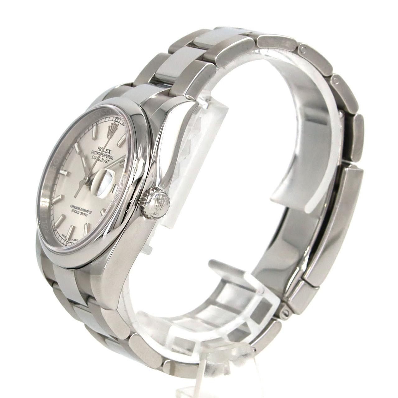 Rolex Rolex Rolex Datejust Stainless Steel Watch Metal Automatic 116200 DUTY FREE for USA Size ONE SIZE - 2 Thumbnail