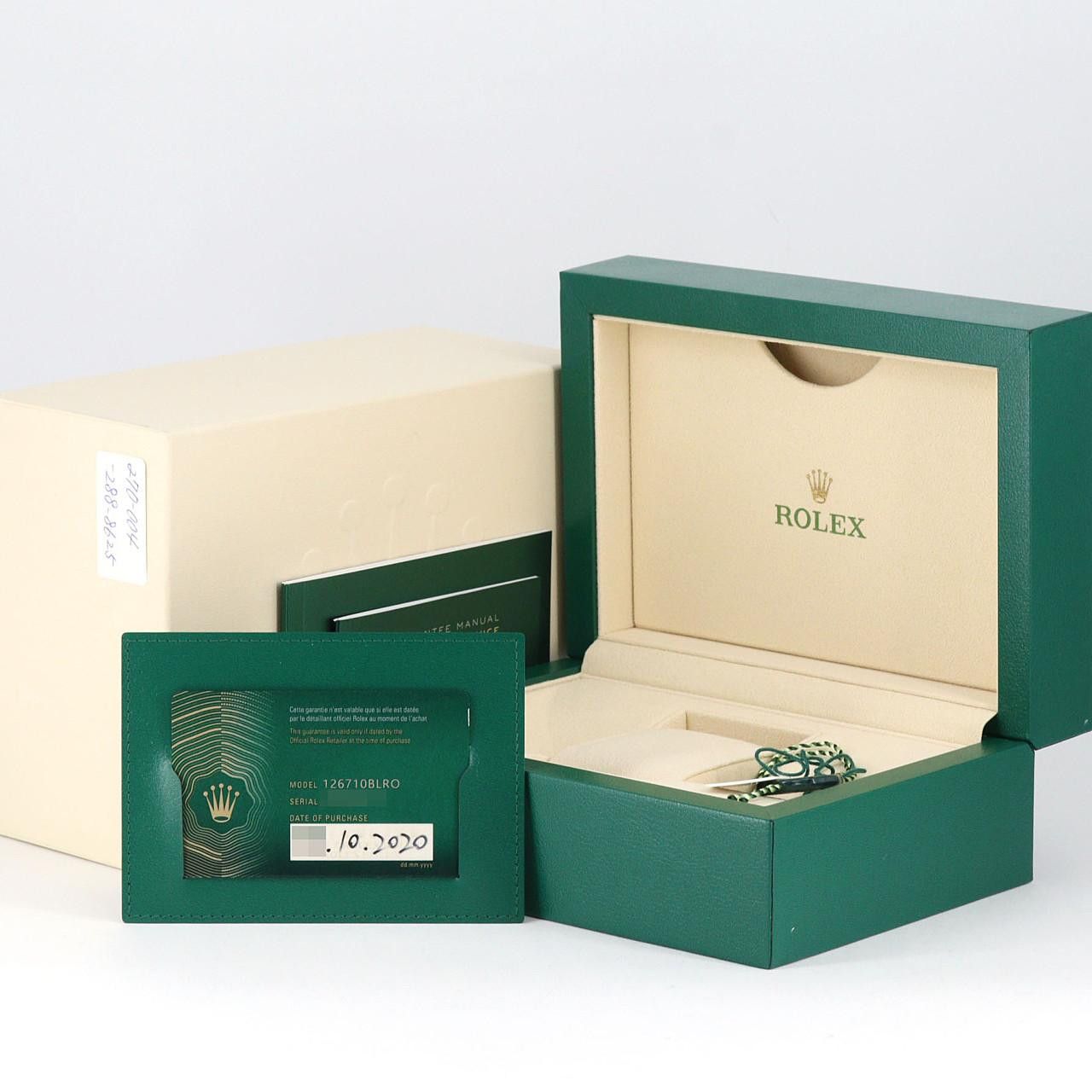 Rolex Rolex Rolex GMT-Master II Stainless Steel Automatic Metal Automatic 126710BLRO DUTY FREE for USA Size ONE SIZE - 8 Thumbnail