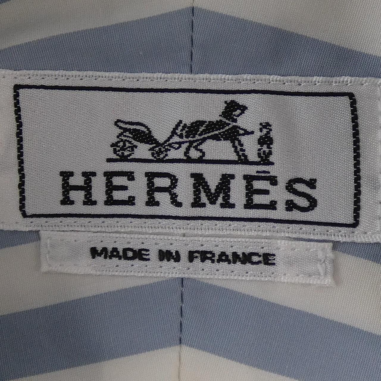 Hermes Hermes Hermes Stripe Top Textile Tops DUTY FREE for USA Size ONE SIZE - 4 Thumbnail
