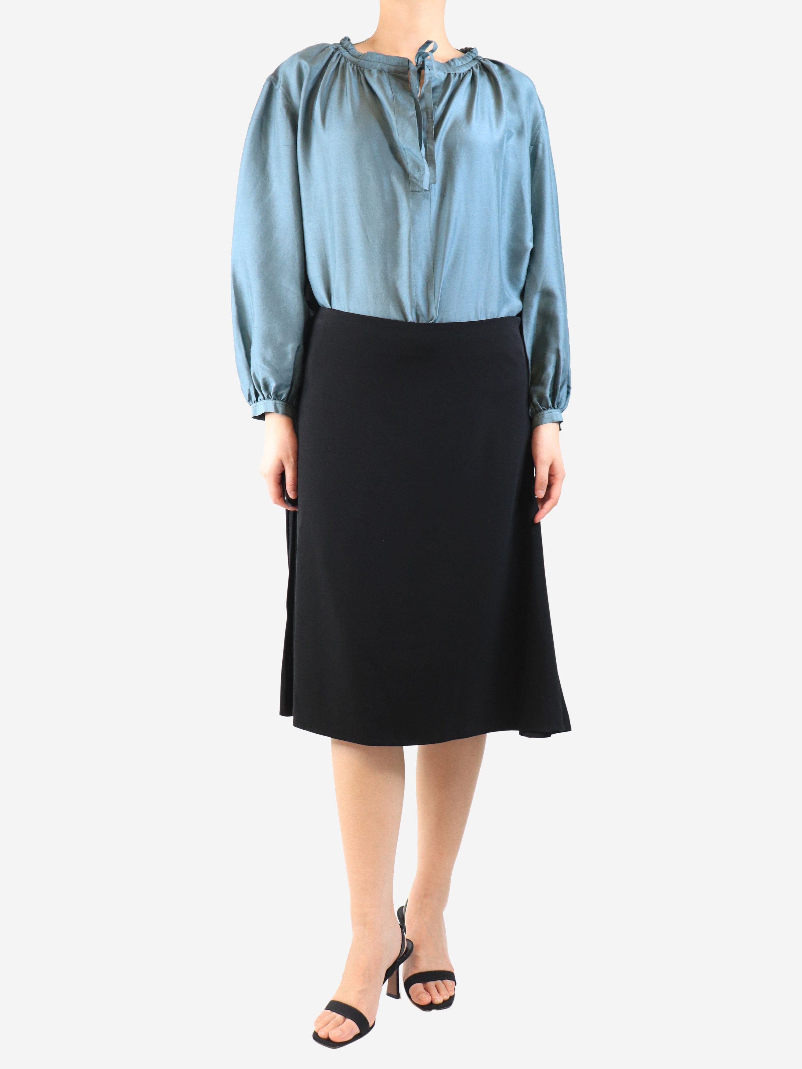 Marni Black midi skirt - UK 12 Size 30" / US 8 / IT 44 - 3 Thumbnail