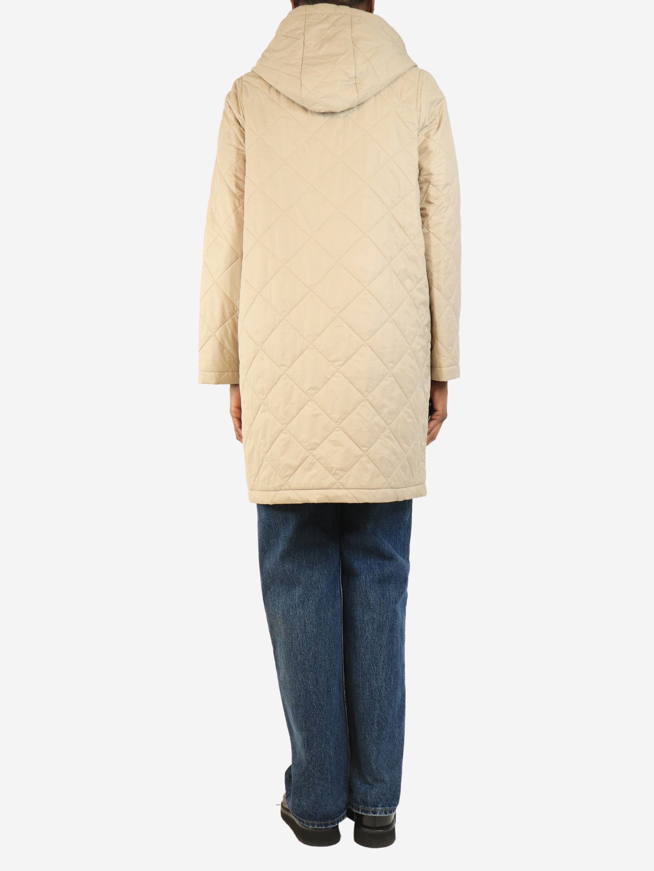 Other Neutral lightweight quilted parka - UK 4 Size XS / US 0-2 / IT 36-38 - 4 Thumbnail
