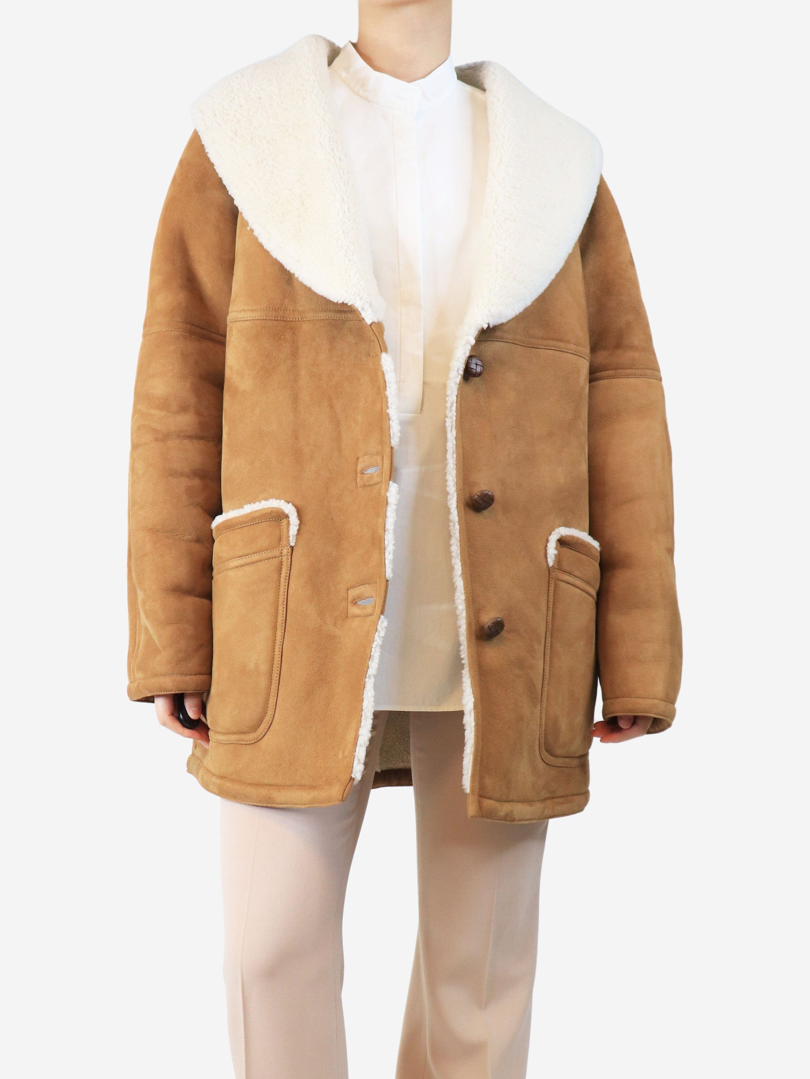 Other Brown shearling coat - M Size M / US 6-8 / IT 42-44 - 3 Thumbnail