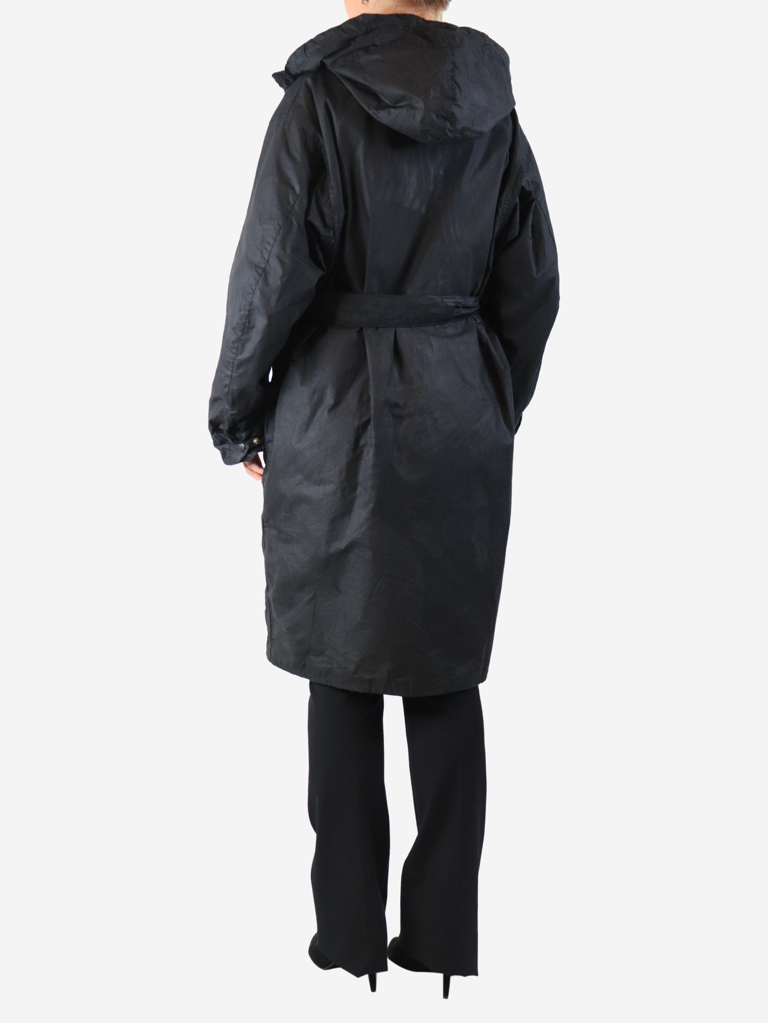 Other Black waxed parka - UK 14 Size L / US 10 / IT 46 - 2 Thumbnail