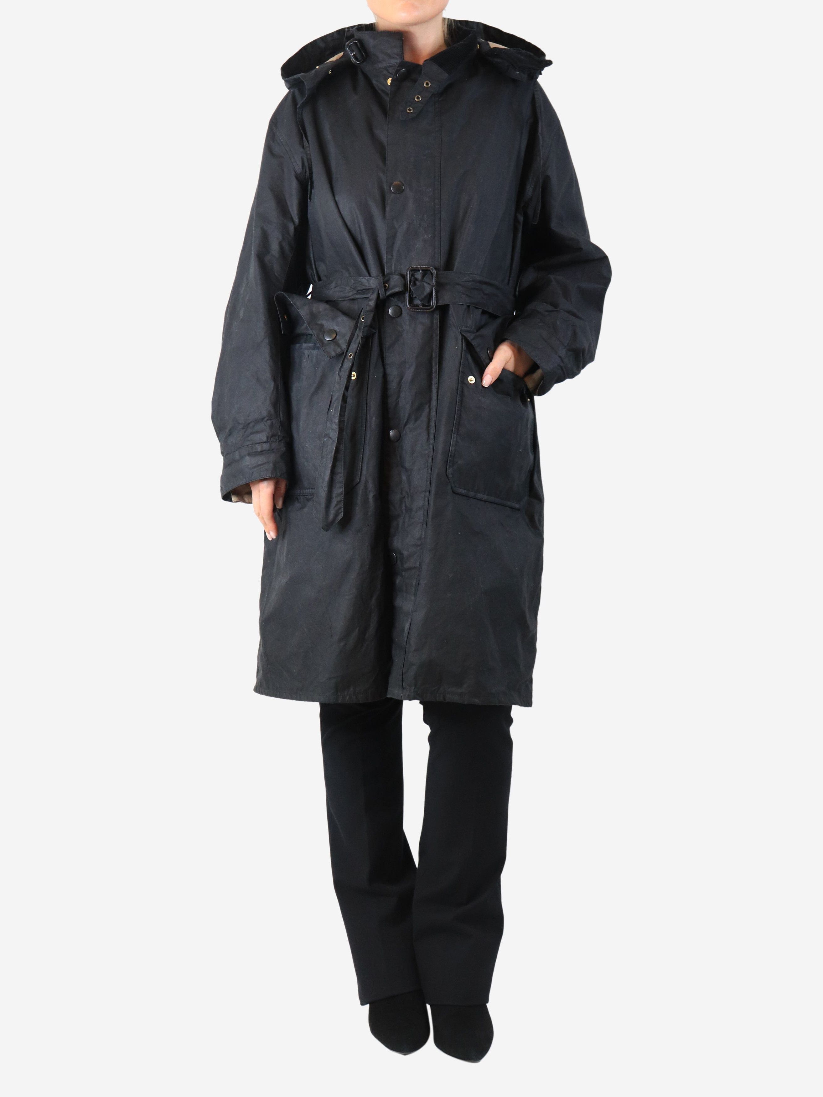Other Black waxed parka - UK 14 Size L / US 10 / IT 46 - 3 Thumbnail
