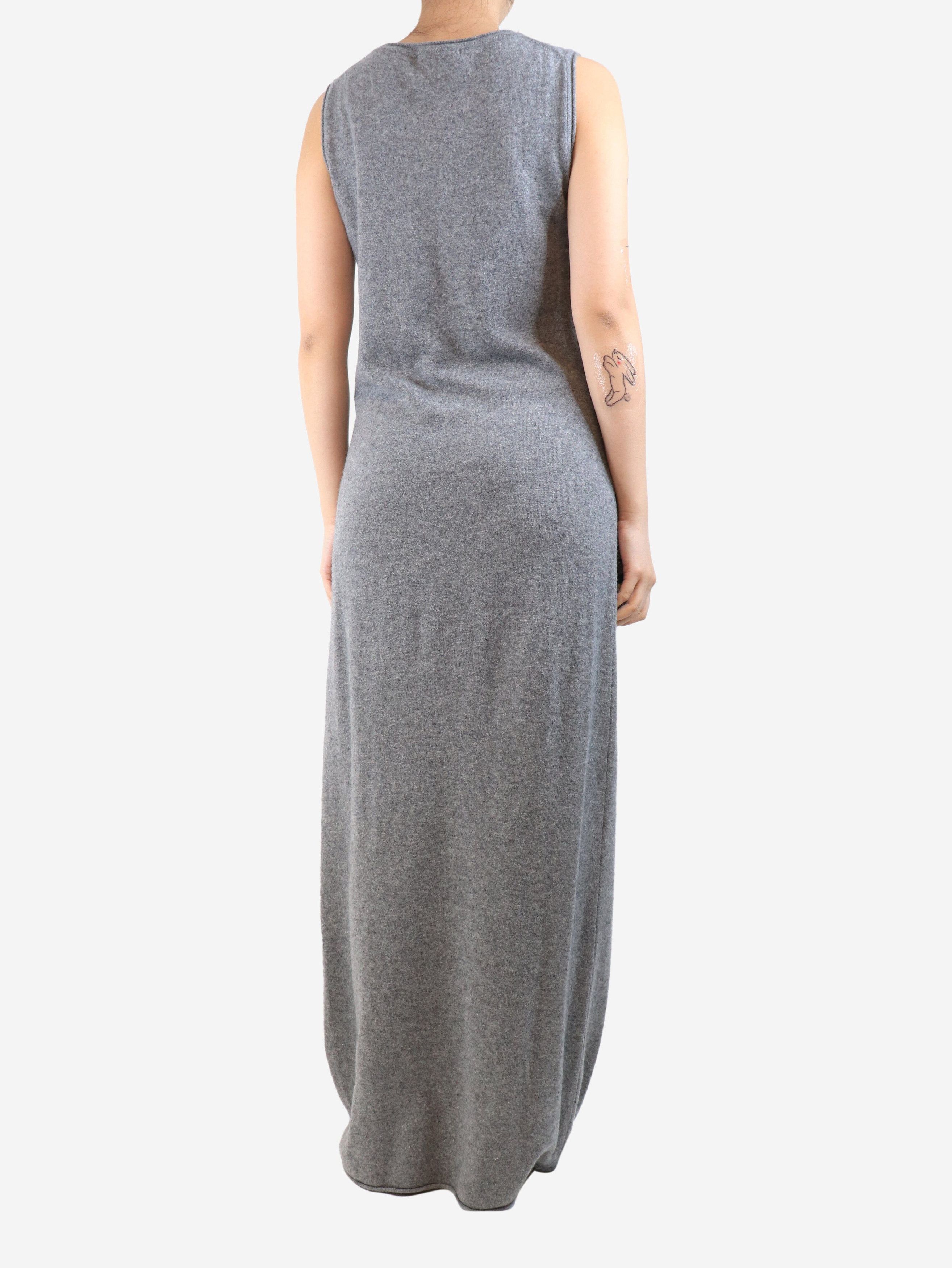 Other Grey wool-blend midi dress - UK 10 Size M / US 6-8 / IT 42-44 - 2 Thumbnail