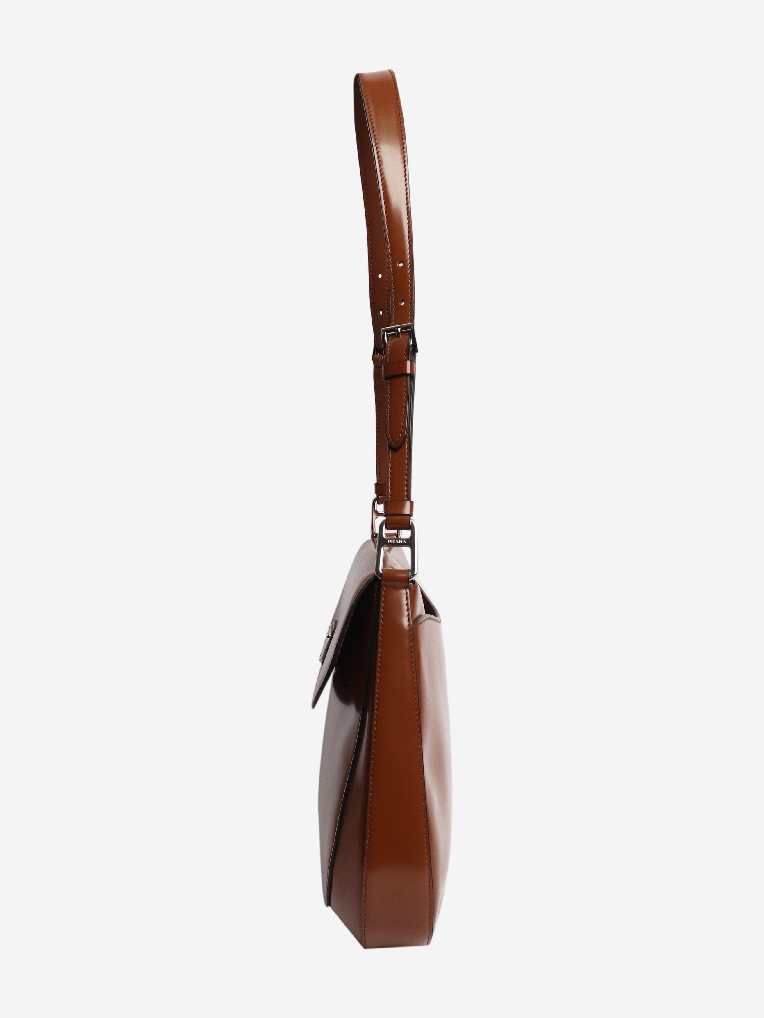 Prada Brown leather cleo flap bag Size ONE SIZE - 2 Thumbnail