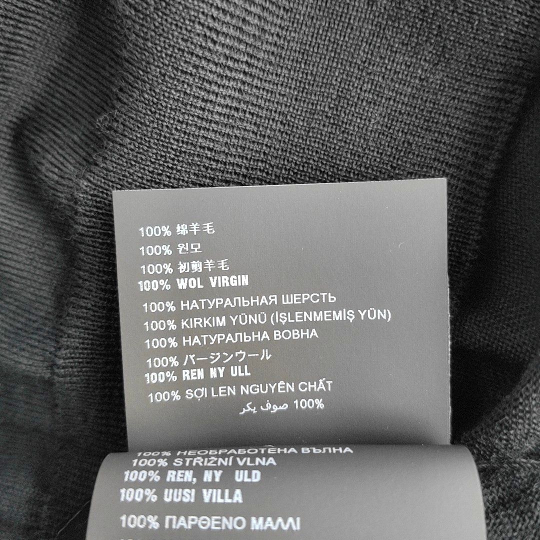 Prada Prada Virgin Wool Short Sleeve T-Shirt Size 48 Size US M / EU 48-50 / 2 - 4 Thumbnail