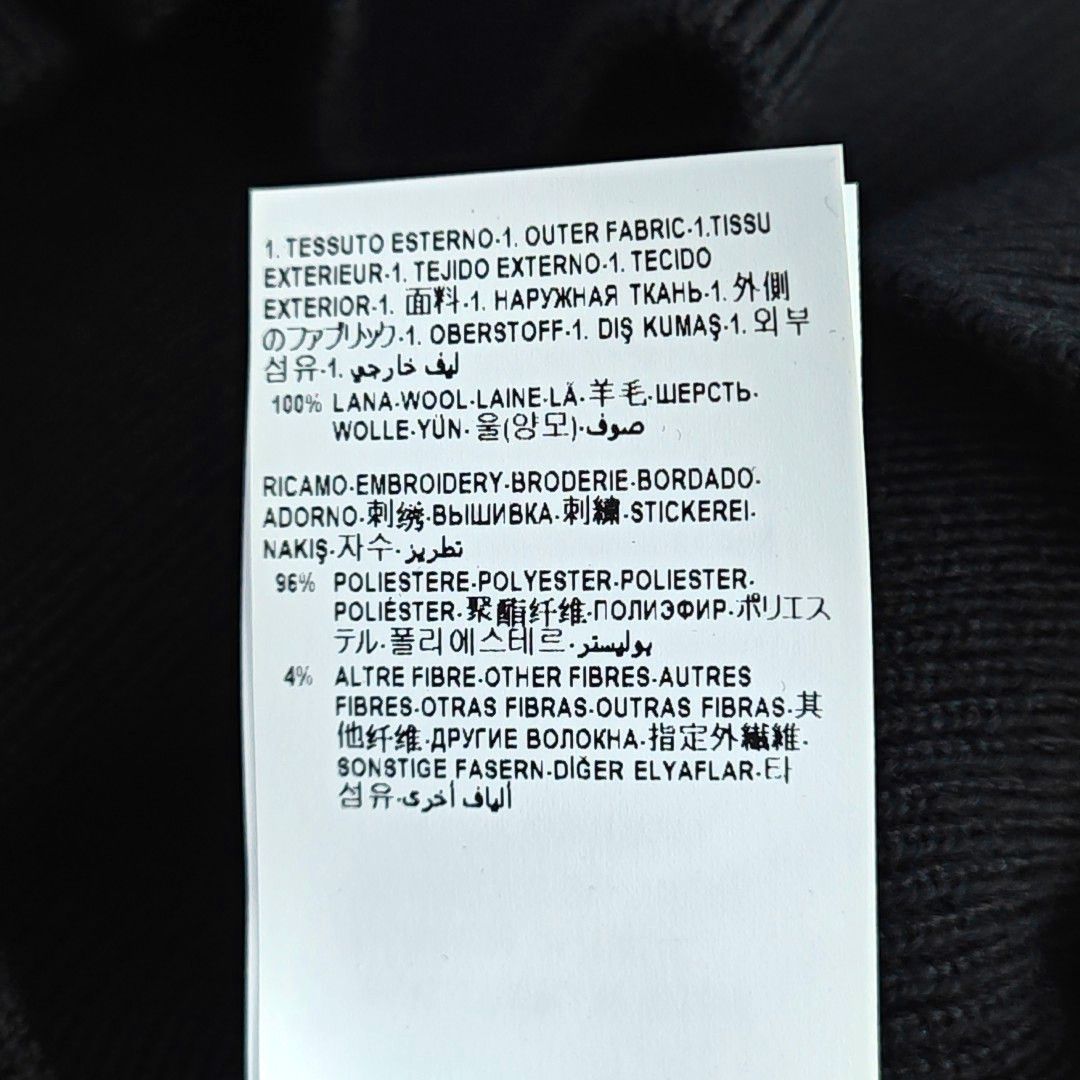 Versace Versace Gianni Signature Wool Sweater Size 52 Size US L / EU 52-54 / 3 - 4 Thumbnail