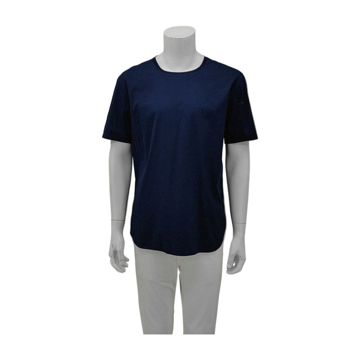 Dior Dior Homme Navy Cotton Blend T-Shirt Size M Size US M / EU 48-50 / 2 - 2 Thumbnail