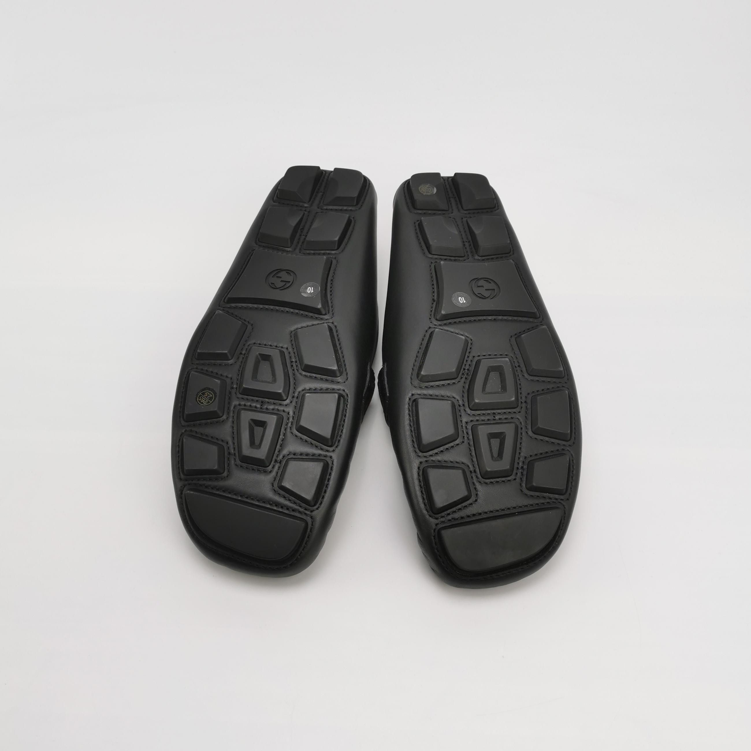 Gucci Gucci Web Stripe GG Leather Loafers EU 44 Size US 11 / EU 44 - 6 Thumbnail