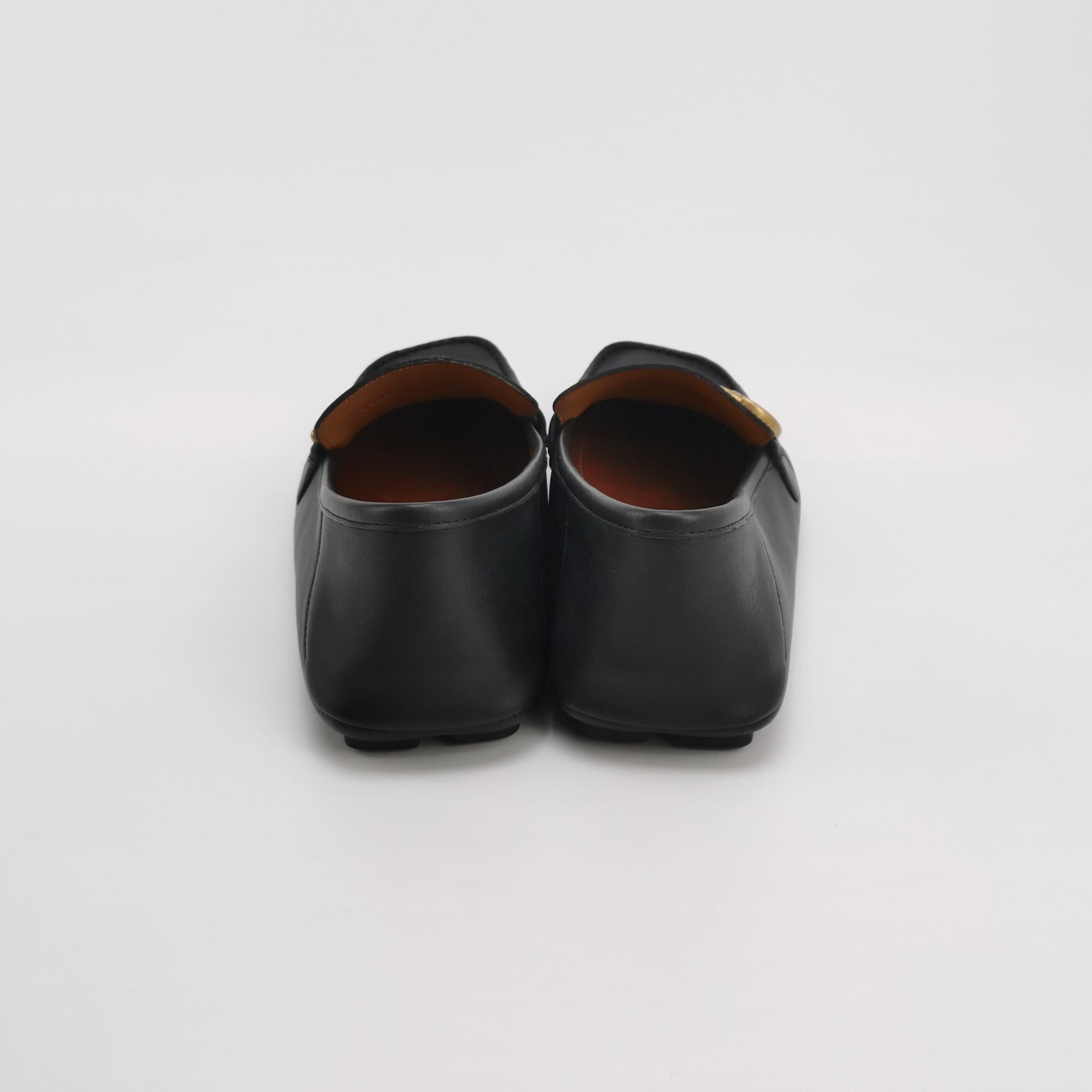 Gucci Gucci Web Stripe GG Leather Loafers EU 44 Size US 11 / EU 44 - 5 Thumbnail