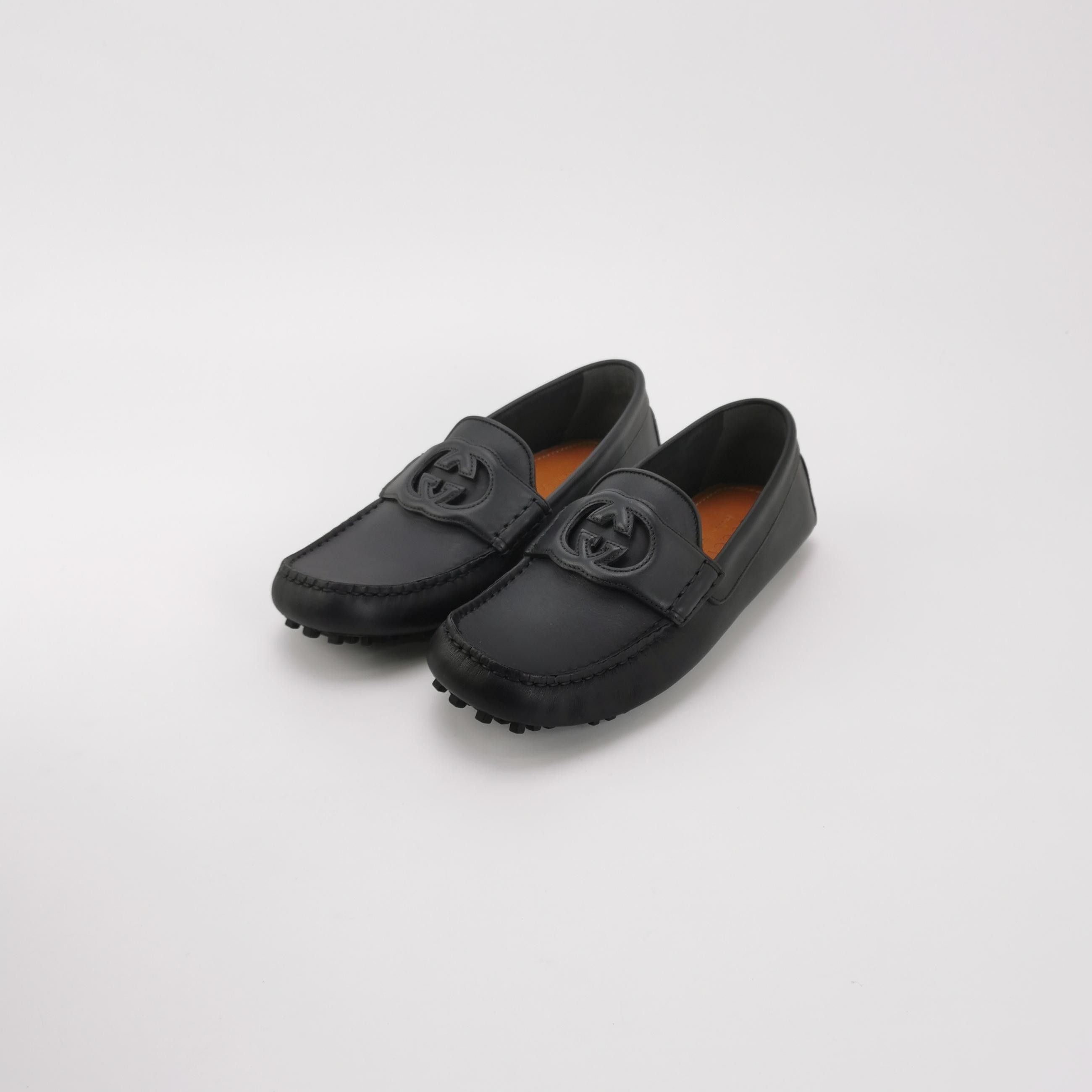 Gucci Gucci Interlocking G Leather Driving Shoes EU 39 Size US 6 / EU 39 - 3 Thumbnail