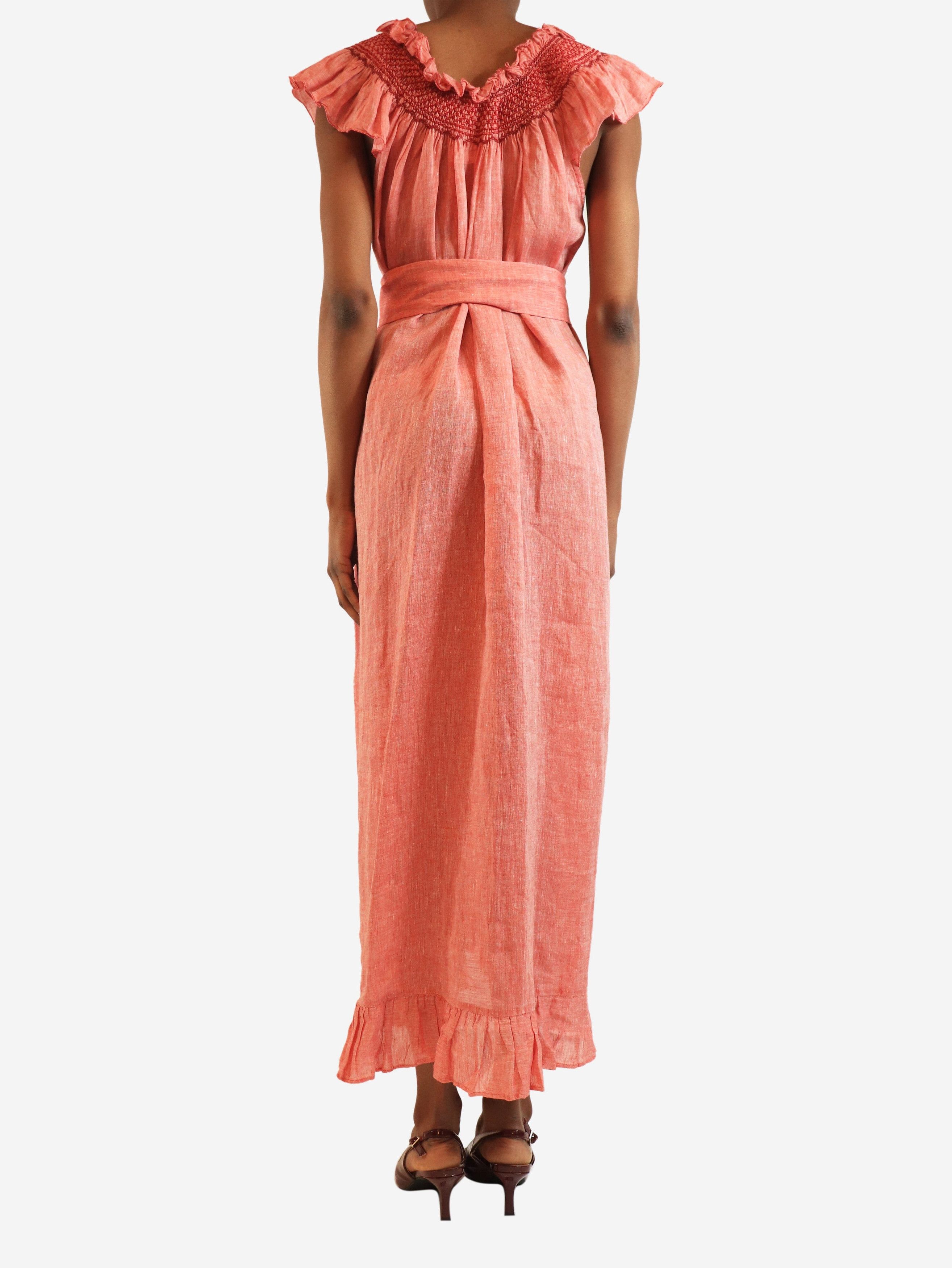 Other Pink linen heart maxi dress - S Size XS / US 0-2 / IT 36-38 - 3 Thumbnail