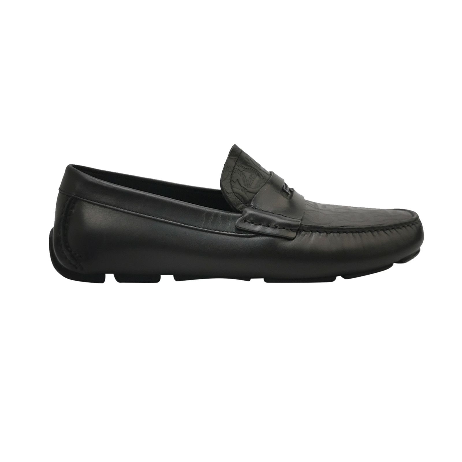 Salvatore Ferragamo Salvatore Ferragamo Gancini Embossed Loafers 7.5 Size US 7 / EU 40 - 2 Thumbnail
