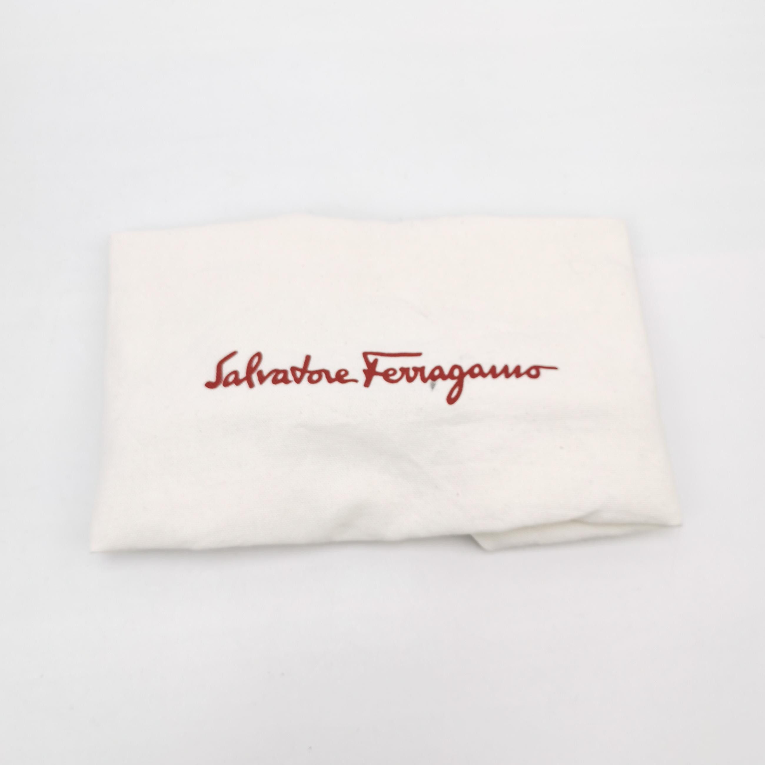 Salvatore Ferragamo Salvatore Ferragamo Gancini Embossed Loafers 7.5 Size US 7 / EU 40 - 7 Thumbnail