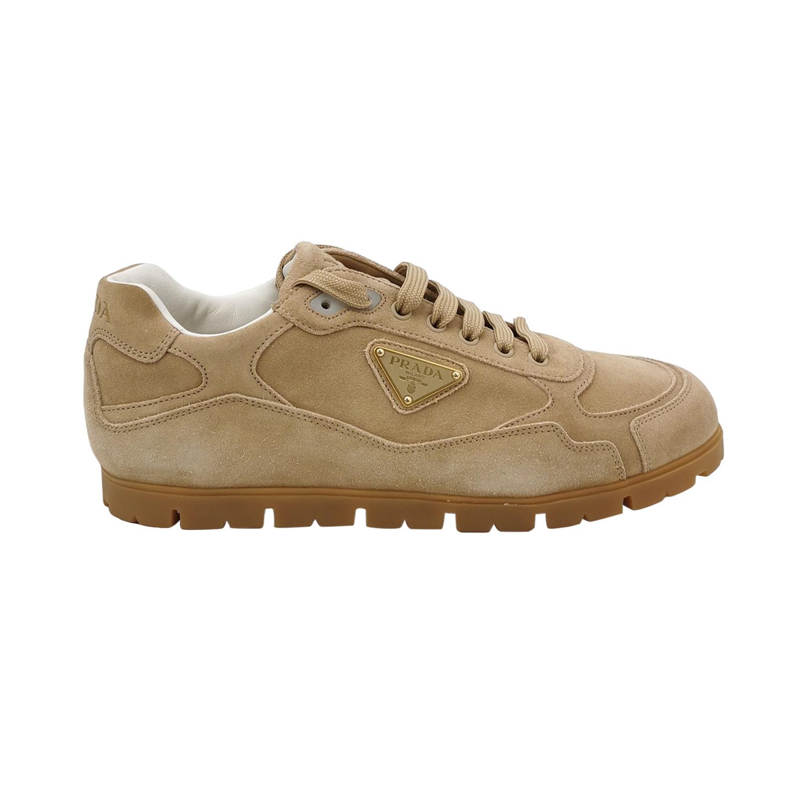 Prada Prada Suede Logo Sneakers 41.5 Size US 8 / EU 41 - 2 Thumbnail