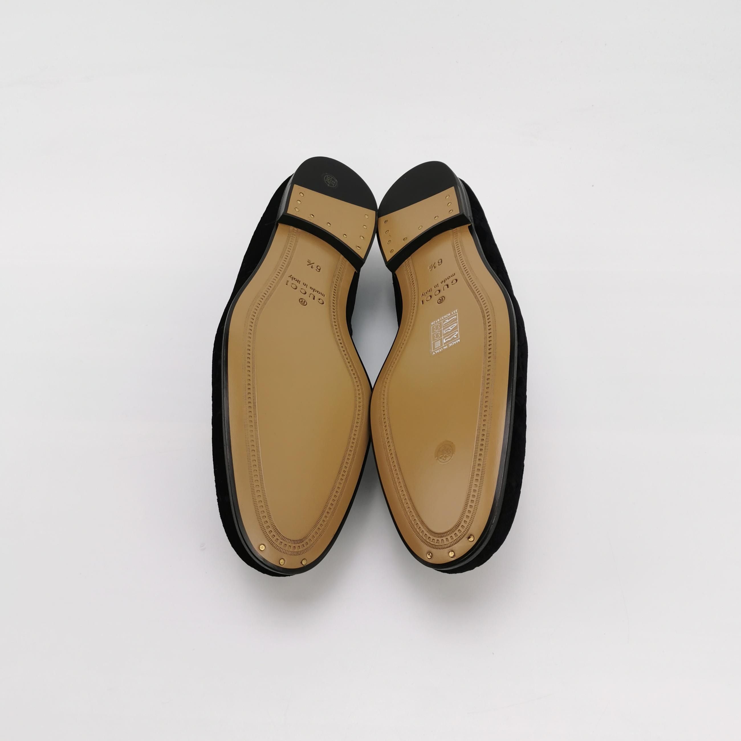 Gucci Gucci GG Velvet Jordaan Horsebit Loafers 7.5 Size US 7 / EU 40 - 6 Thumbnail