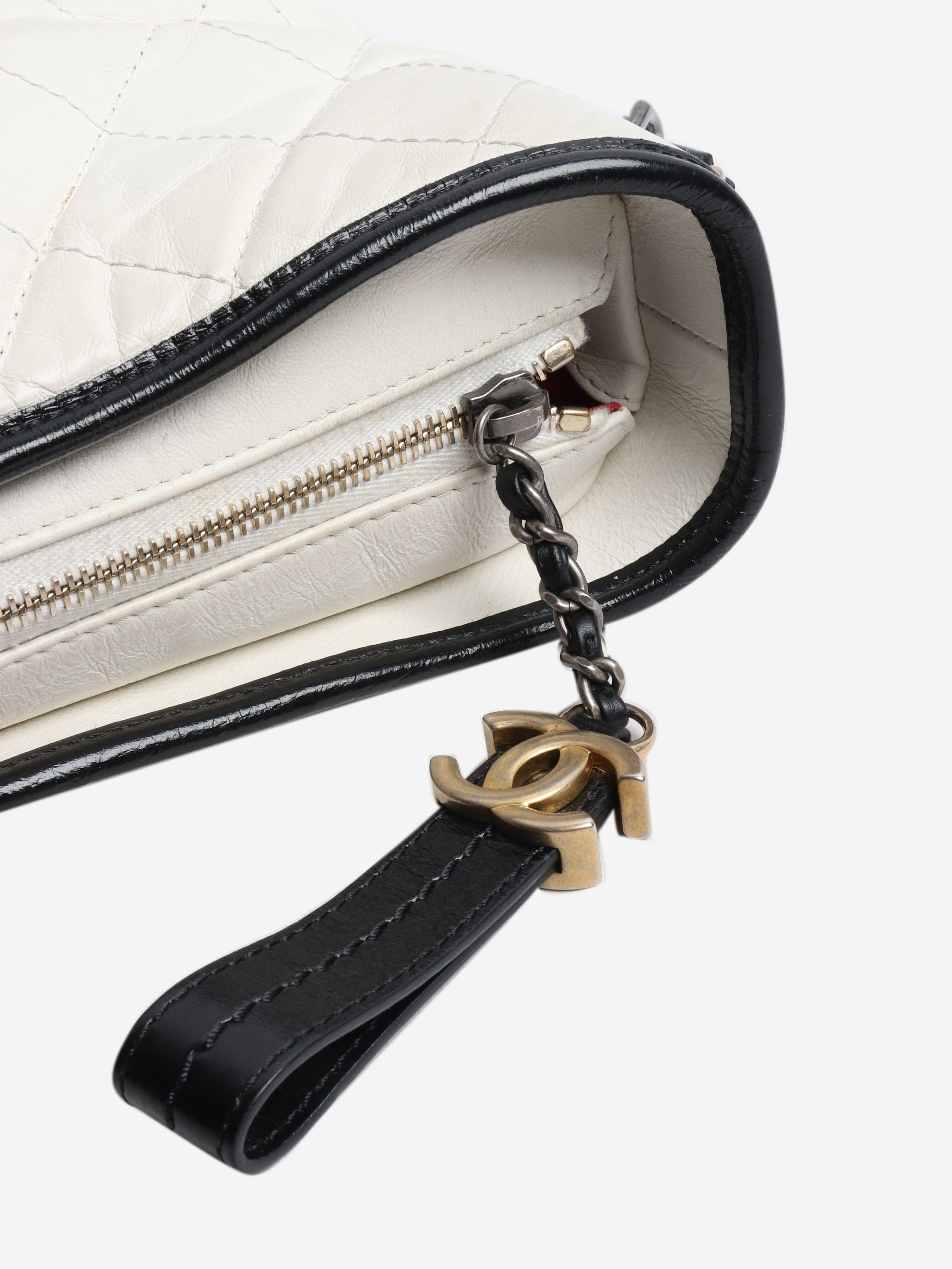 Chanel White 2018 Gabrielle shoulder bag Size ONE SIZE - 4 Thumbnail