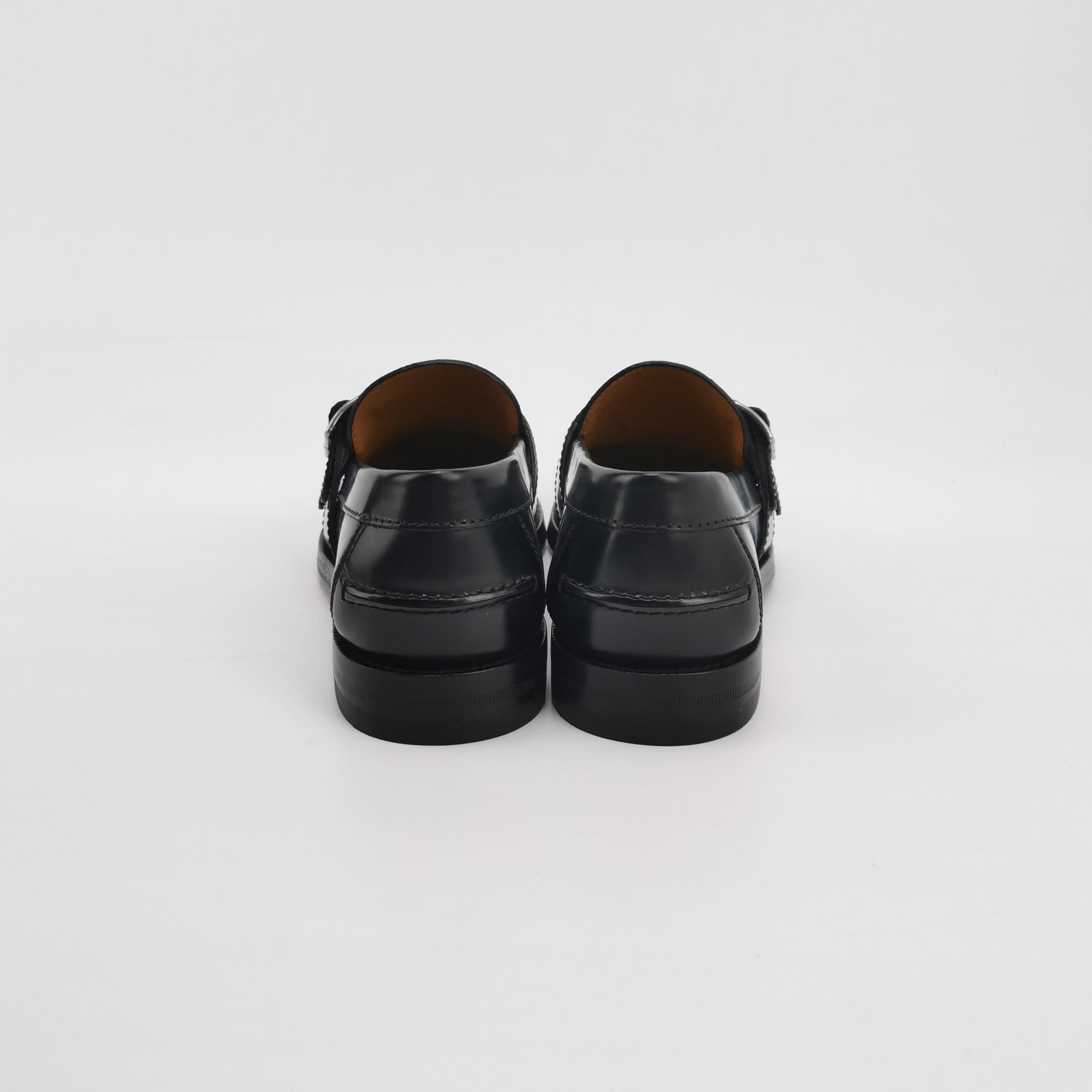 Gucci Gucci GG Monogram Leather Monk Strap Shoes 39 Size US 6 / EU 39 - 5 Thumbnail