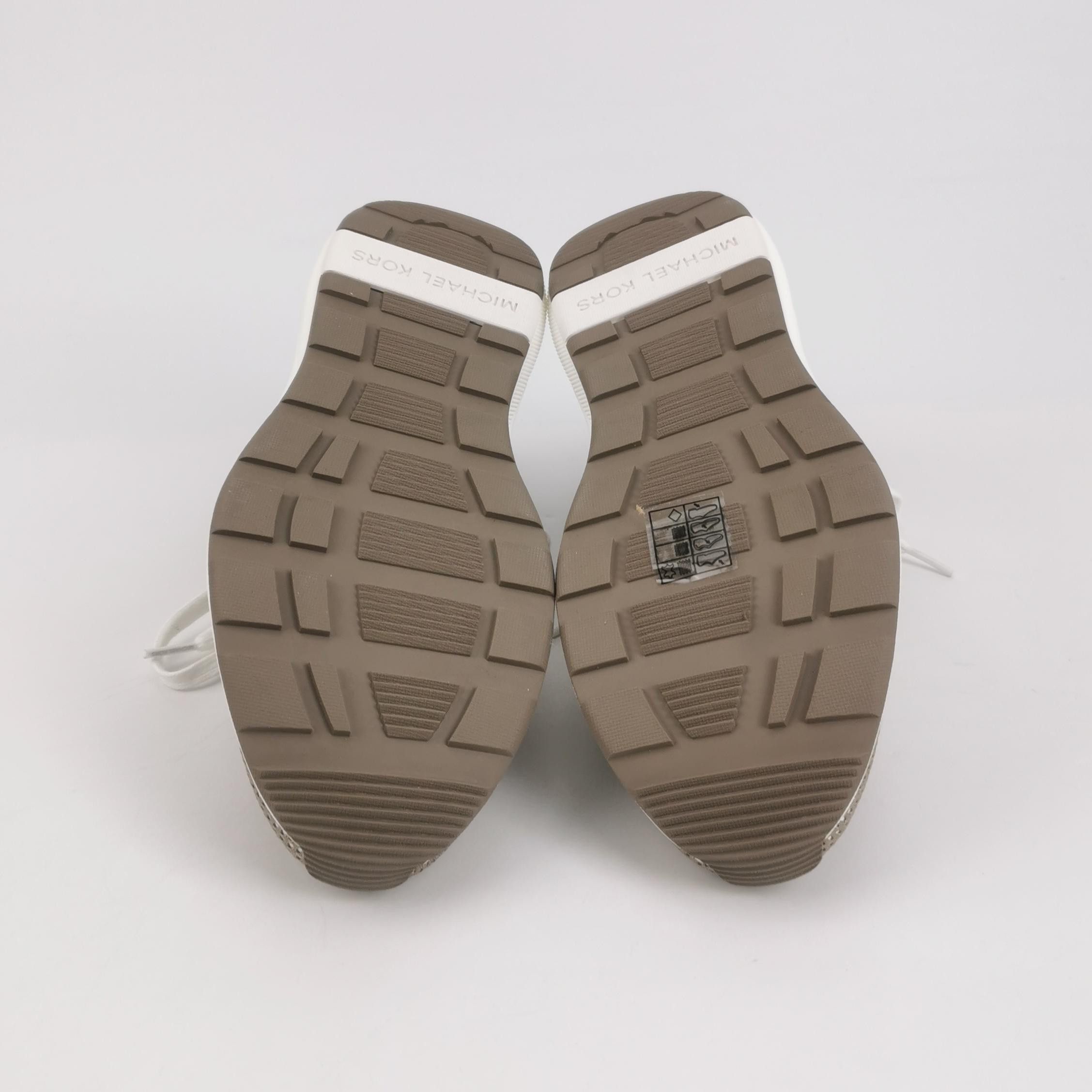 Michael Kors Michael Kors Brown Mesh Low-Top Sneakers 40.5 Size US 7 / EU 40 - 5 Thumbnail
