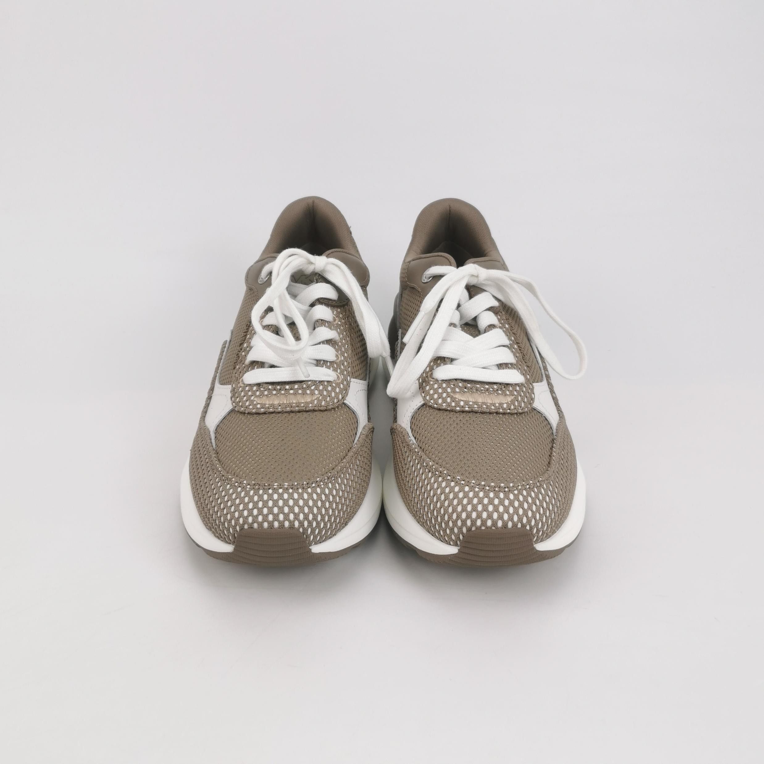 Michael Kors Michael Kors Brown Mesh Low-Top Sneakers 40.5 Size US 7 / EU 40 - 3 Thumbnail