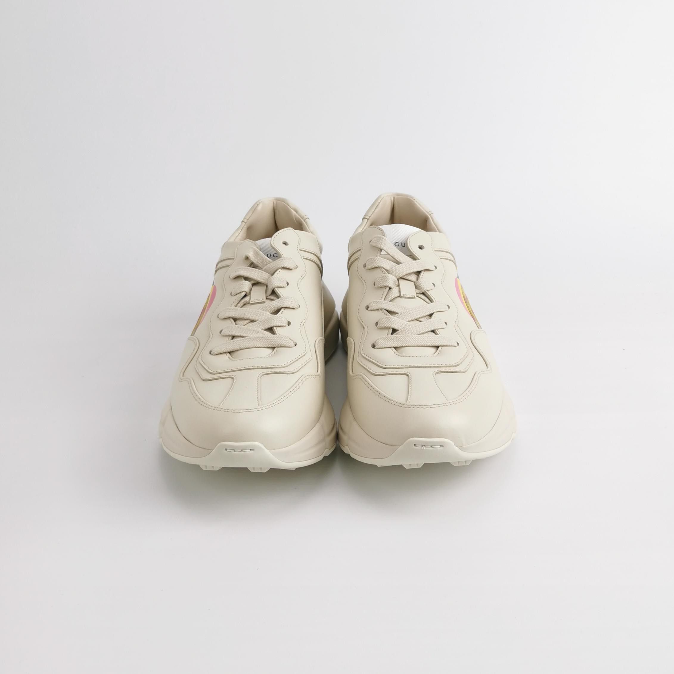 Gucci Gucci Heart Logo Interlocking G Rhyton Sneakers 41 Size US 8 / EU 41 - 3 Thumbnail