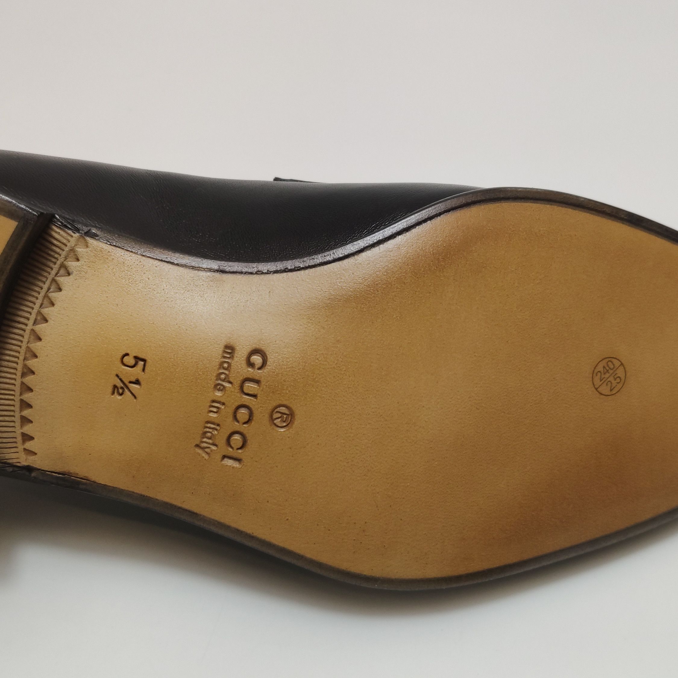 Gucci Gucci Interlocking G Leather Loafers 5.5 Size US 6 / EU 39 - 11 Thumbnail
