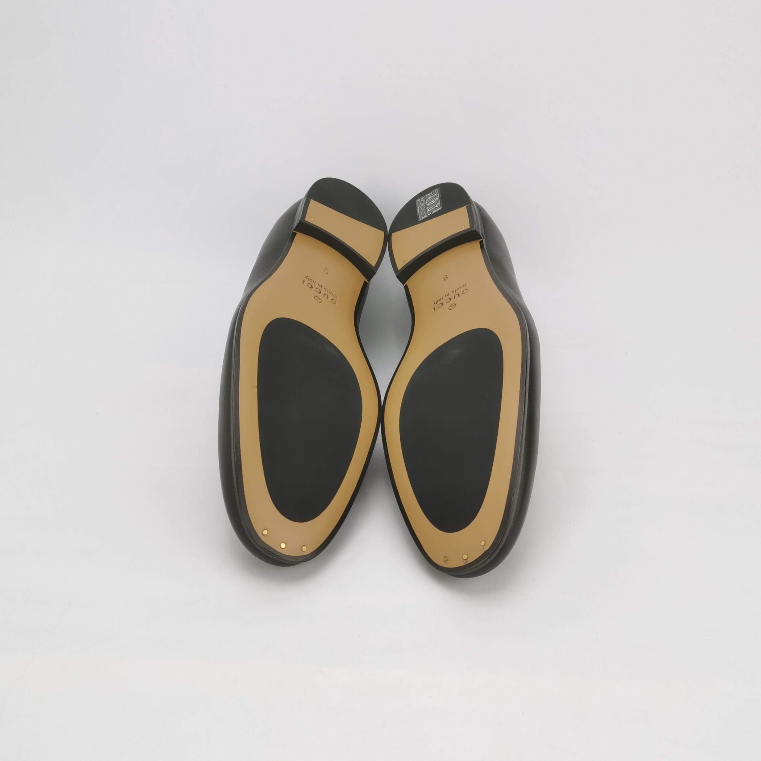 Gucci Gucci Black Horsebit Leather Loafers 43 Size US 10 / EU 43 - 5 Thumbnail