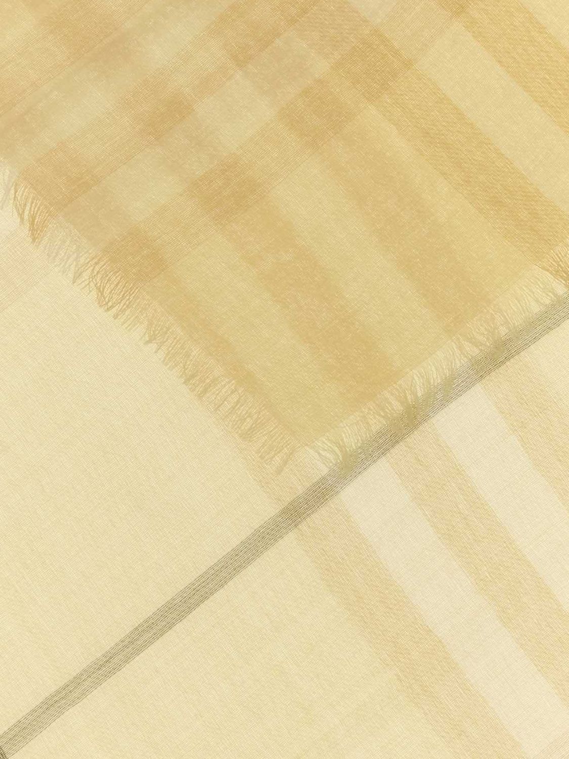 Burberry Burberry Scarf Men Yellow Size ONE SIZE - 2 Thumbnail